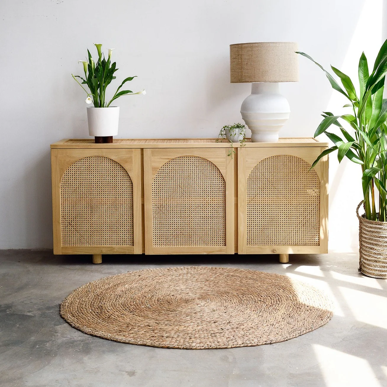 3 Door Arch Cabinet - Image 5