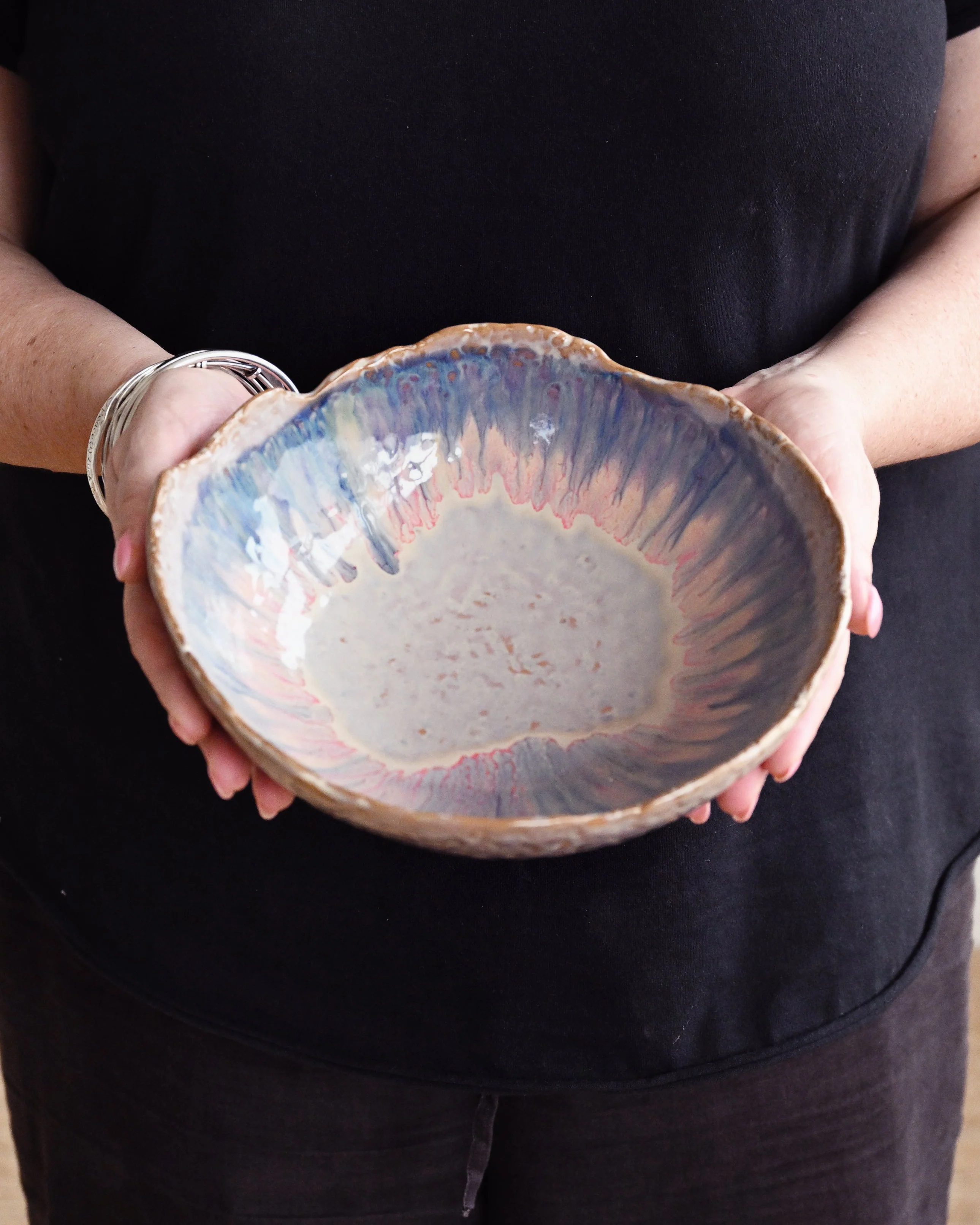 Amalia Serving Bowl - Blue