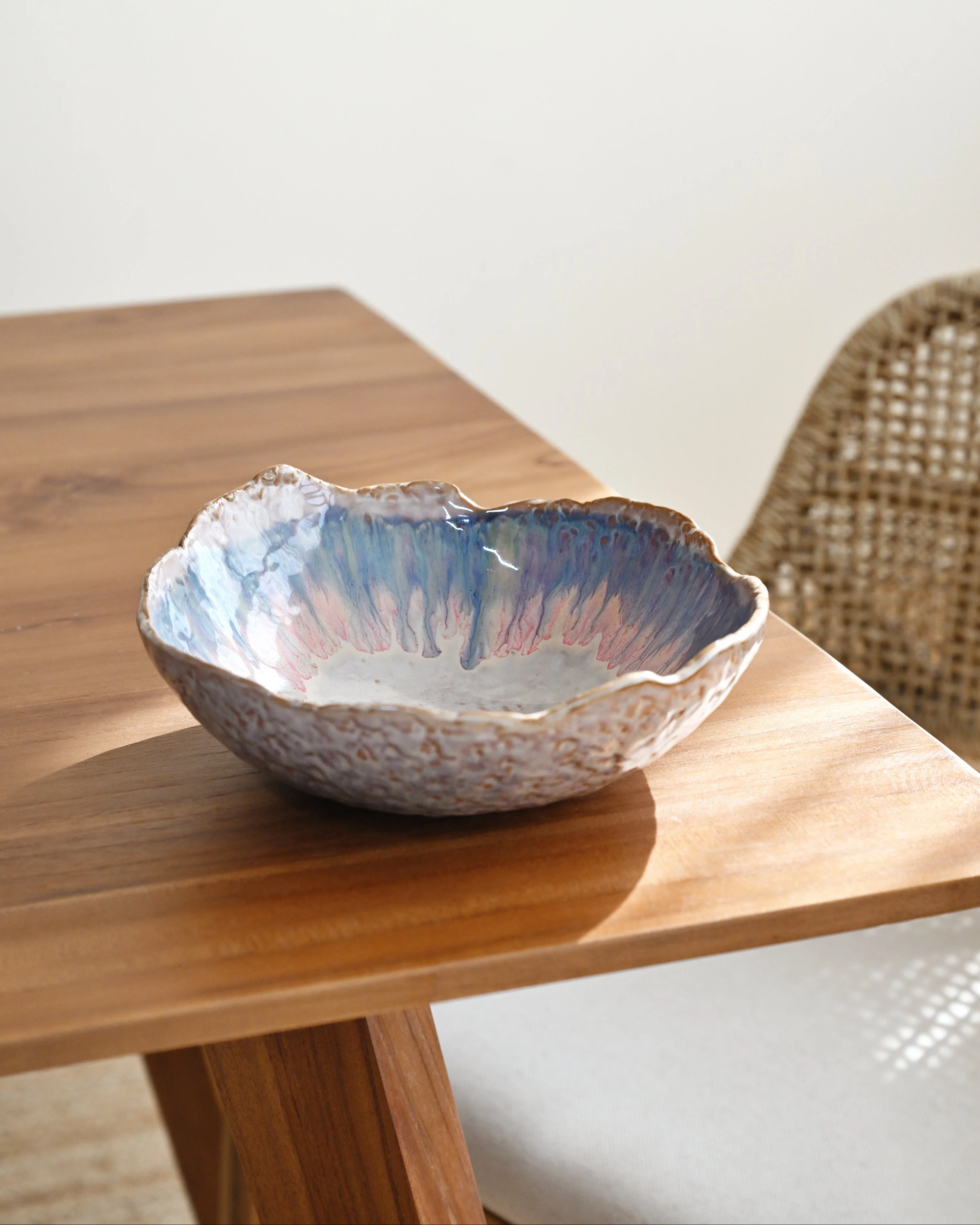 Amalia Serving Bowl - Blue - Image 3