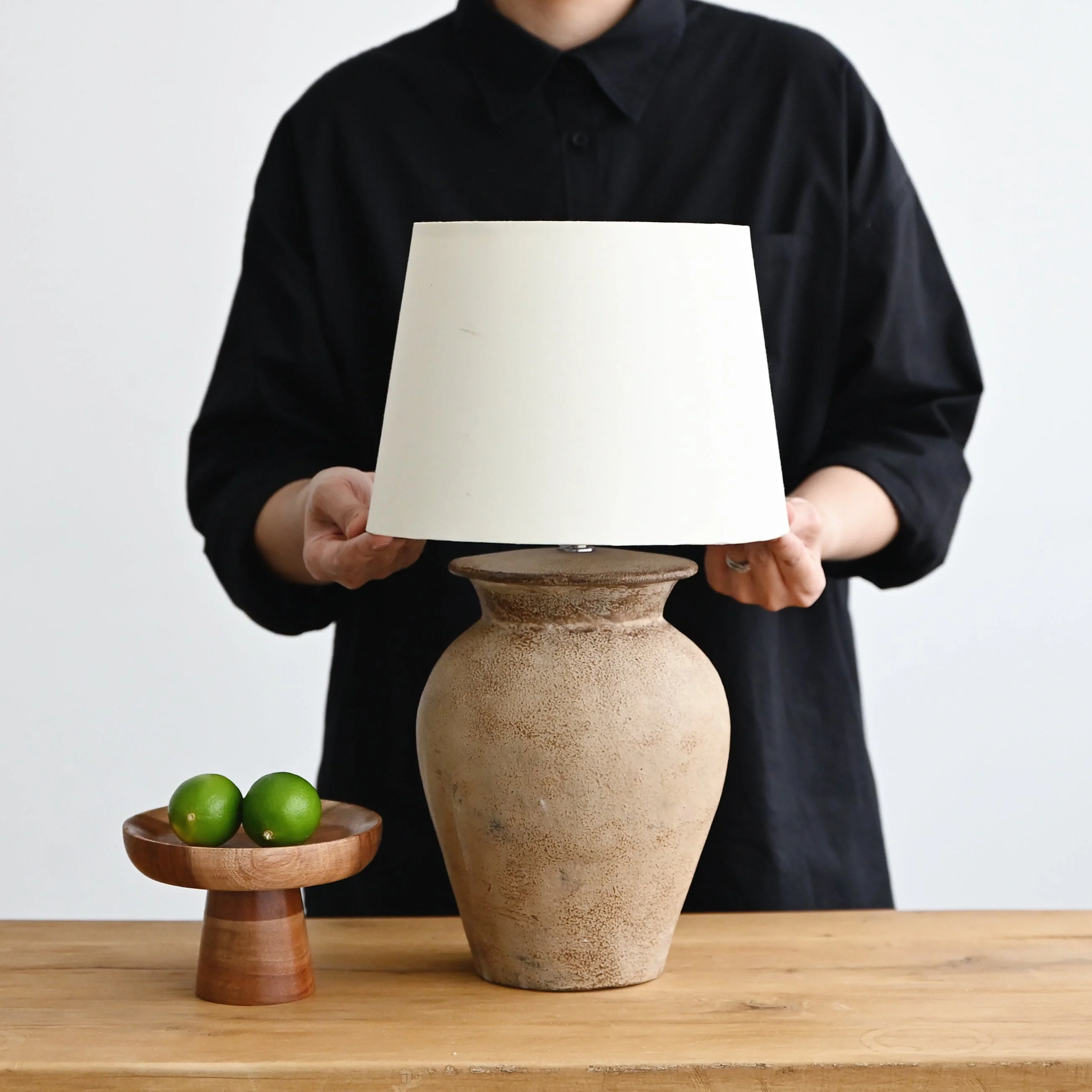 Antique Brown Nusa Lamp - Image 3