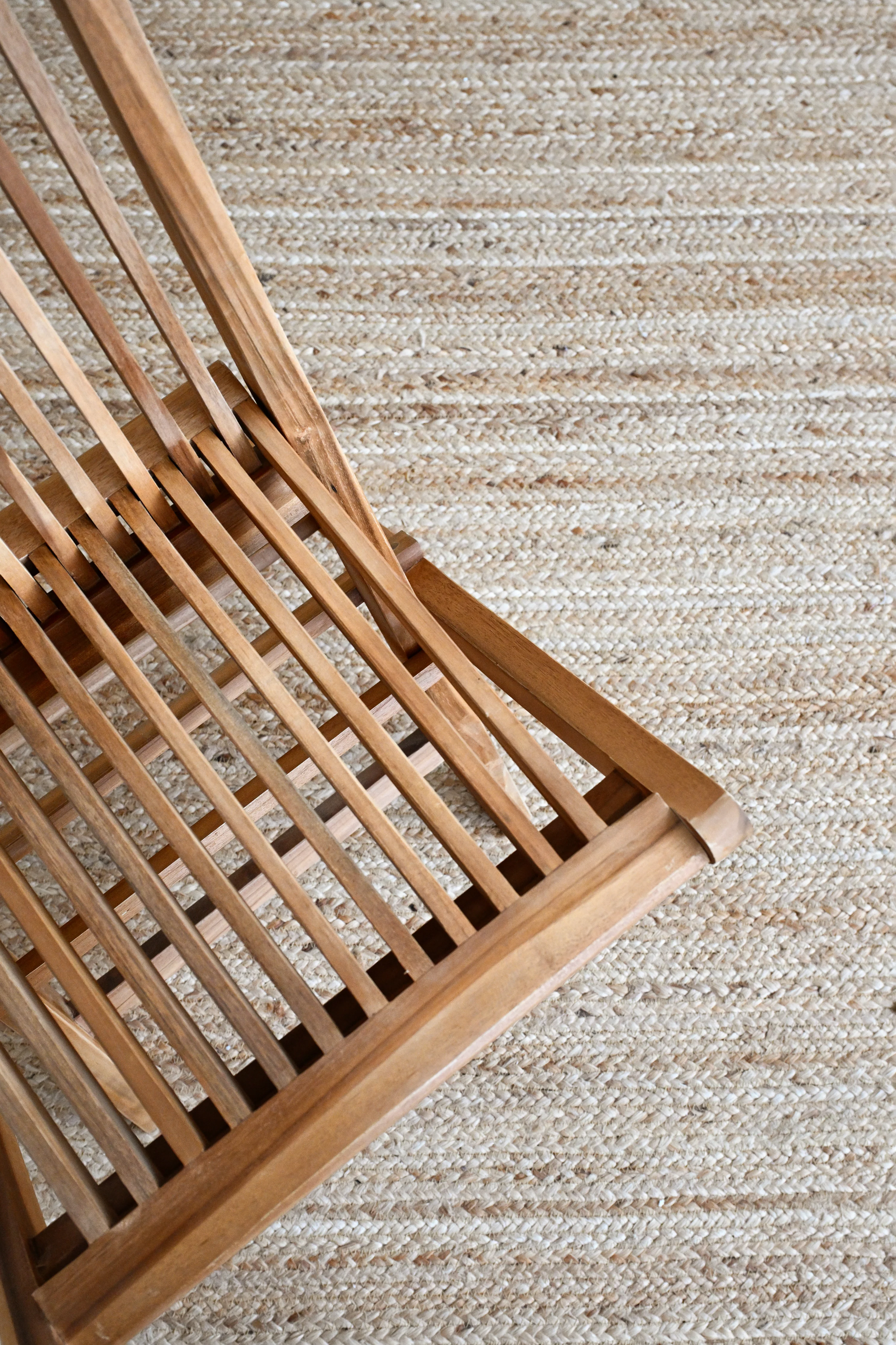 Aruna Teak Folding Chair - Image 10