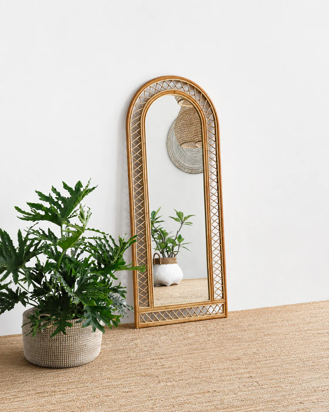 Bahama Rattan Mirror - Image 2
