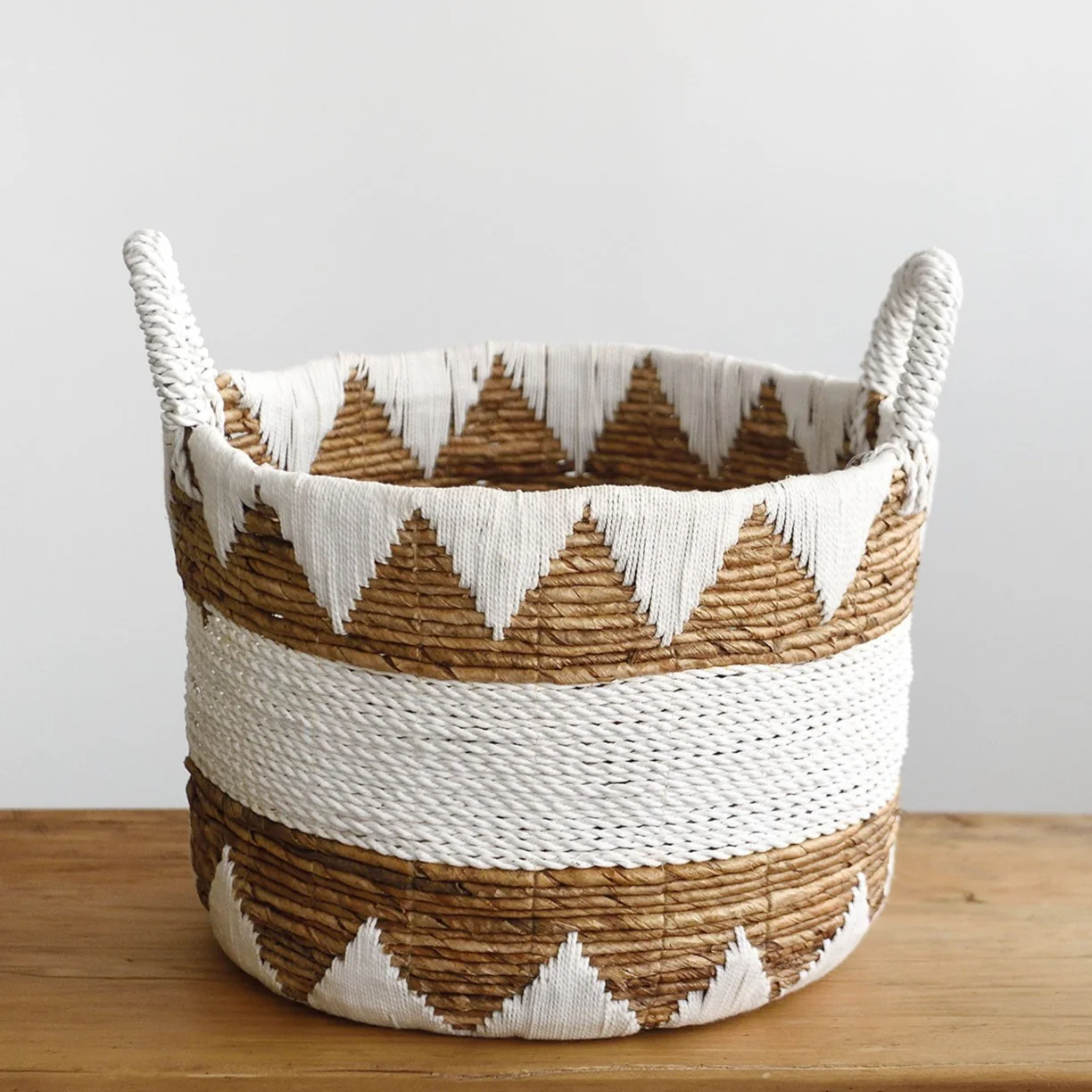 Banana Leaf Macrame Basket - Image 6
