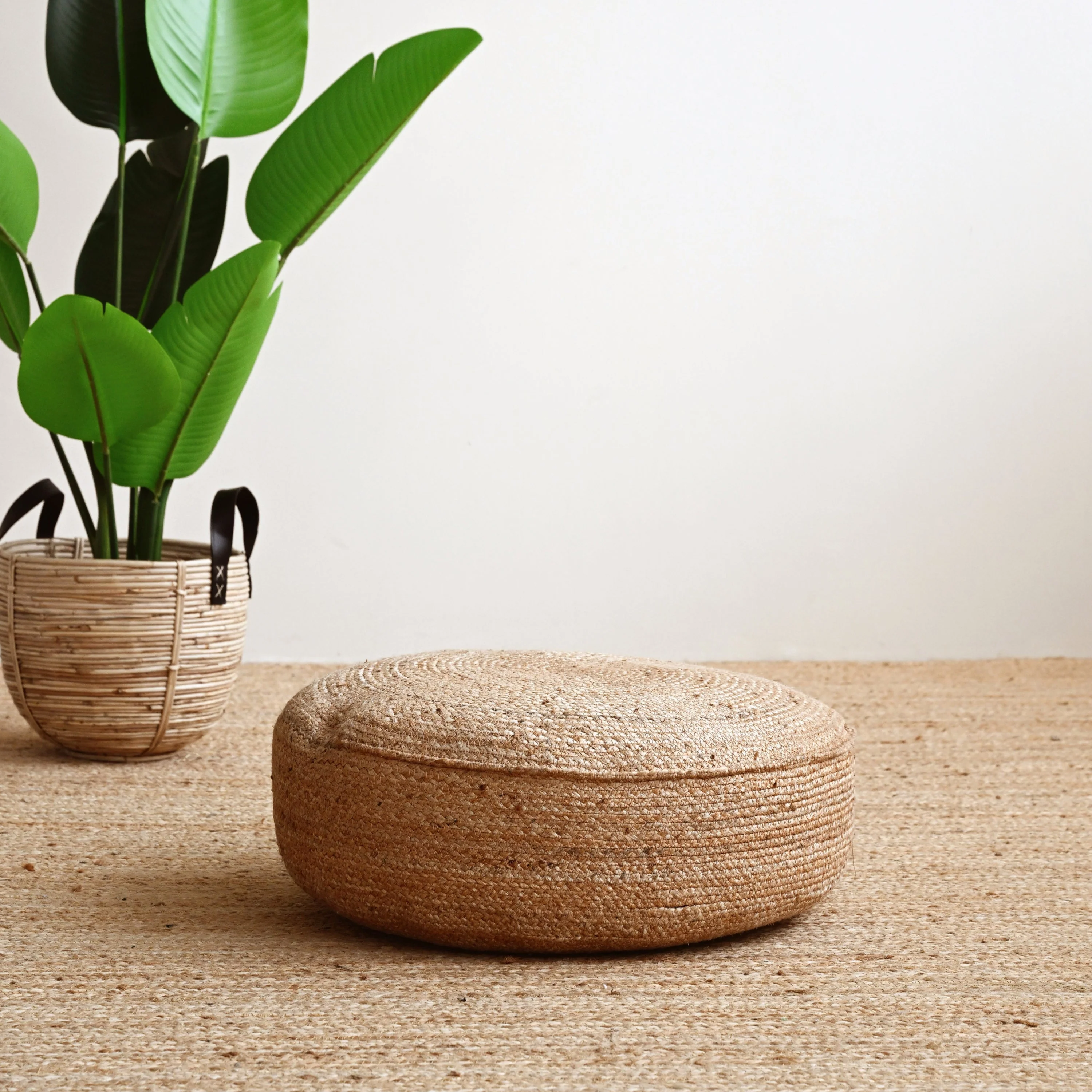 Bengal Jute Pouf - Image 2