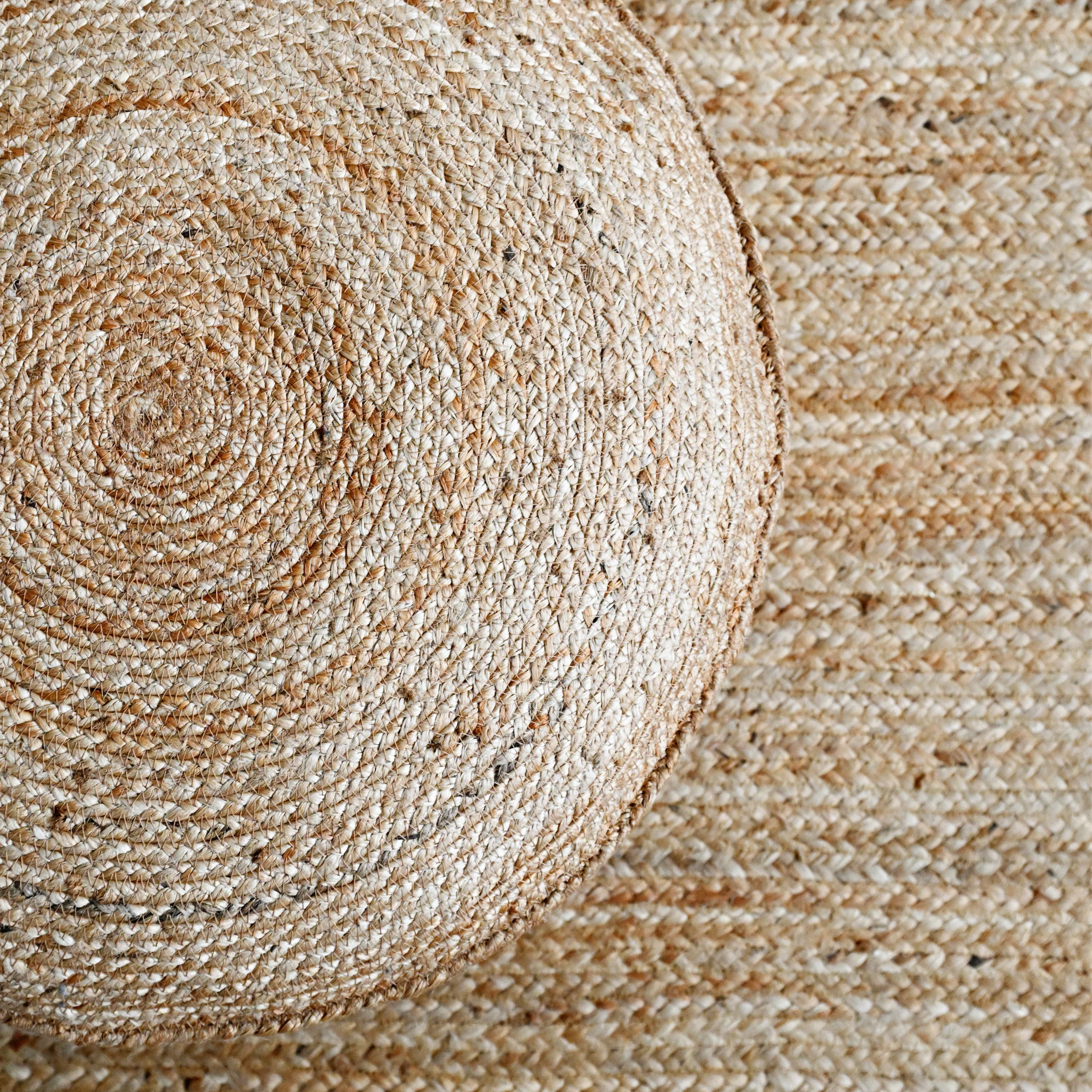 Bengal Jute Pouf - Image 3