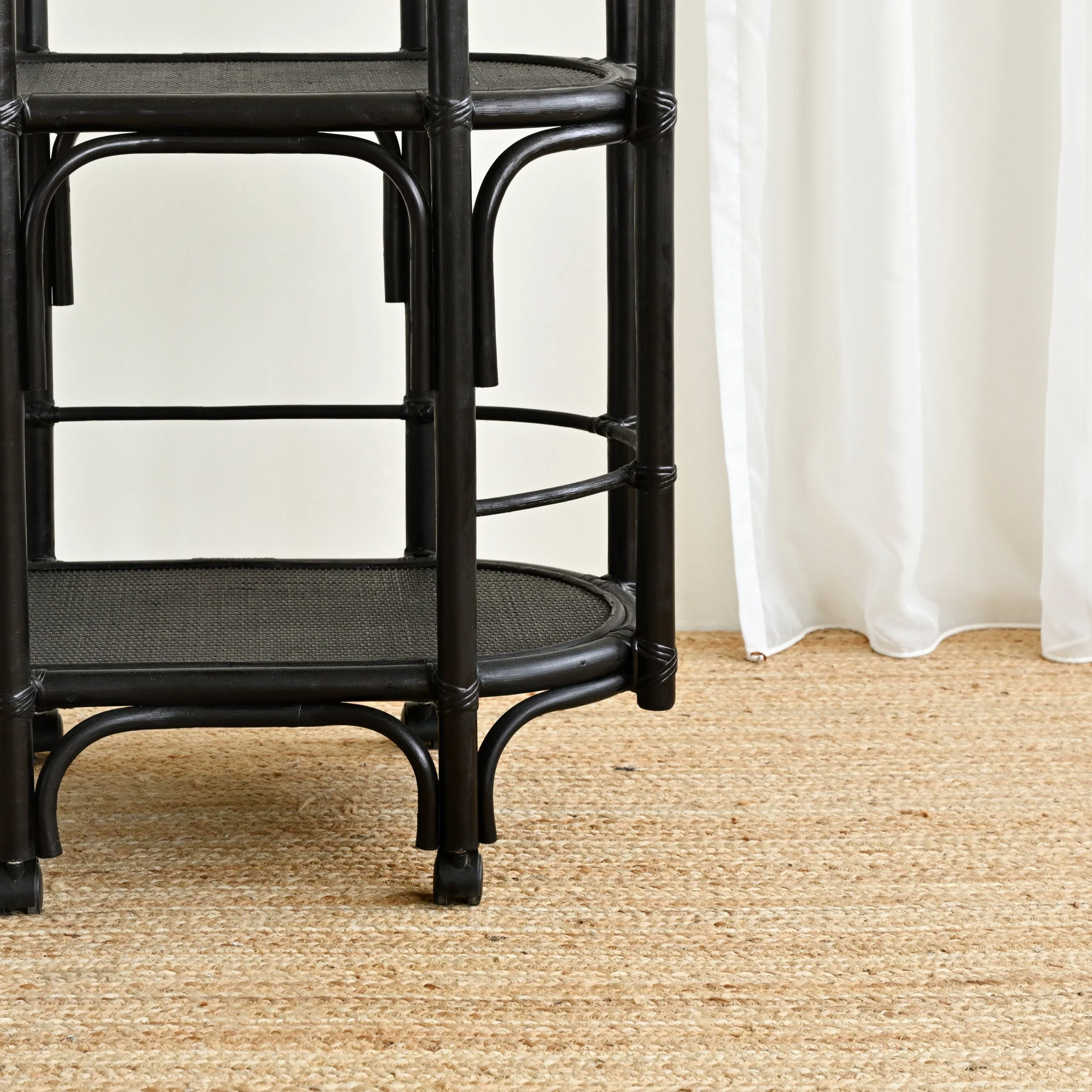Black Bungalow Bar Cart - Image 5