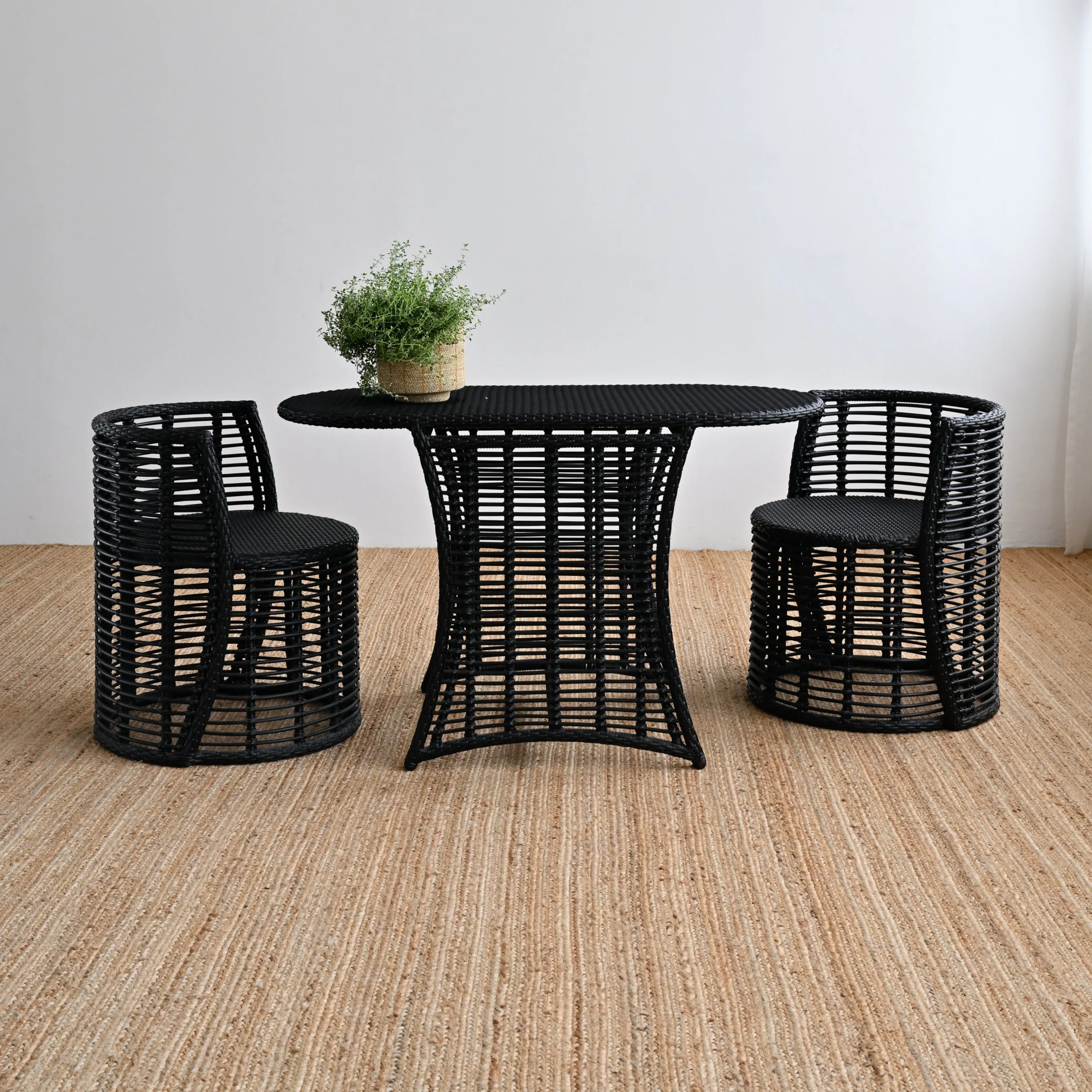 Outdoor Rattan Balcony Set - Image 6