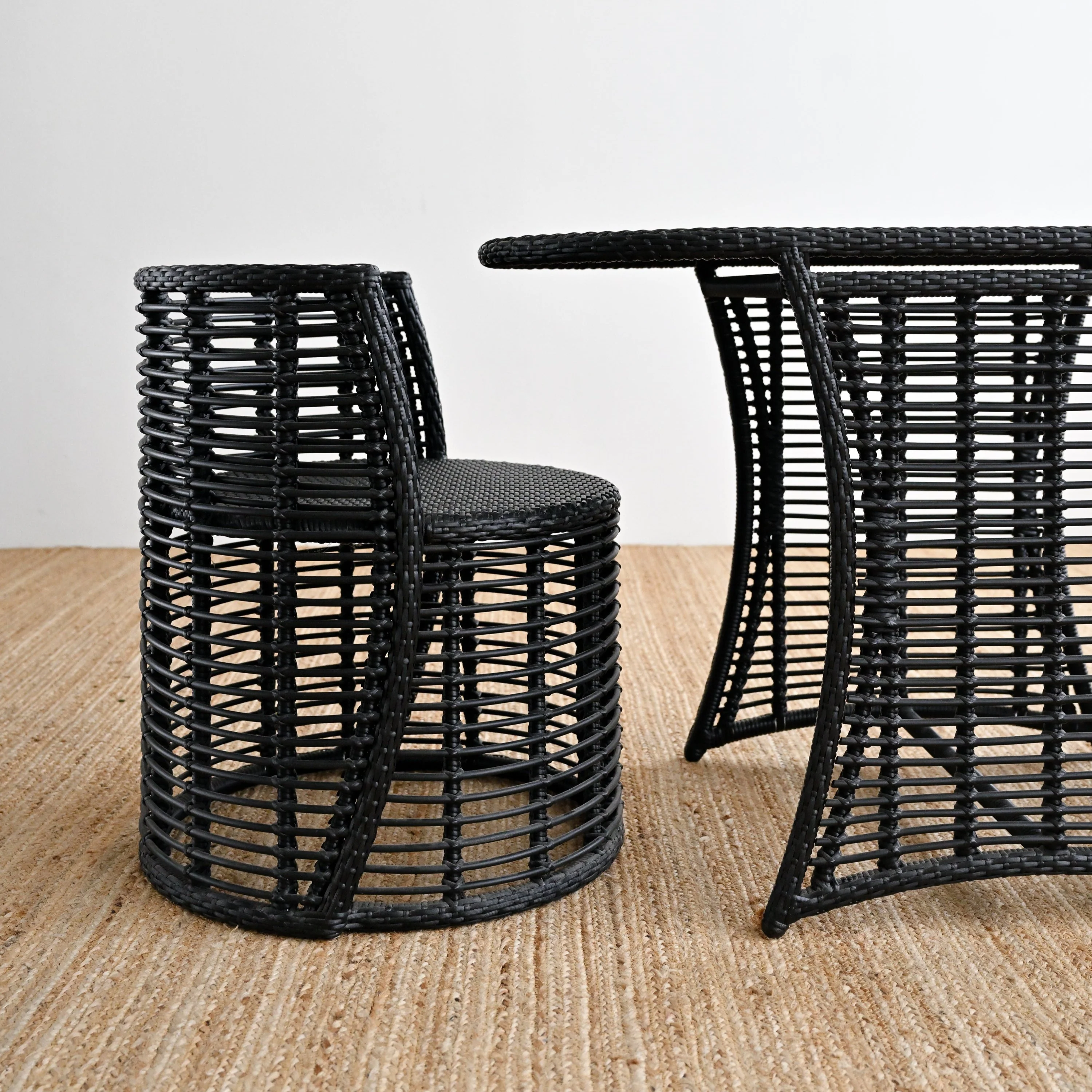 Outdoor Rattan Balcony Set - Image 9