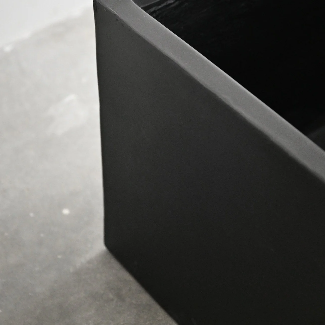 Black Rectangle Planter Box - Image 8