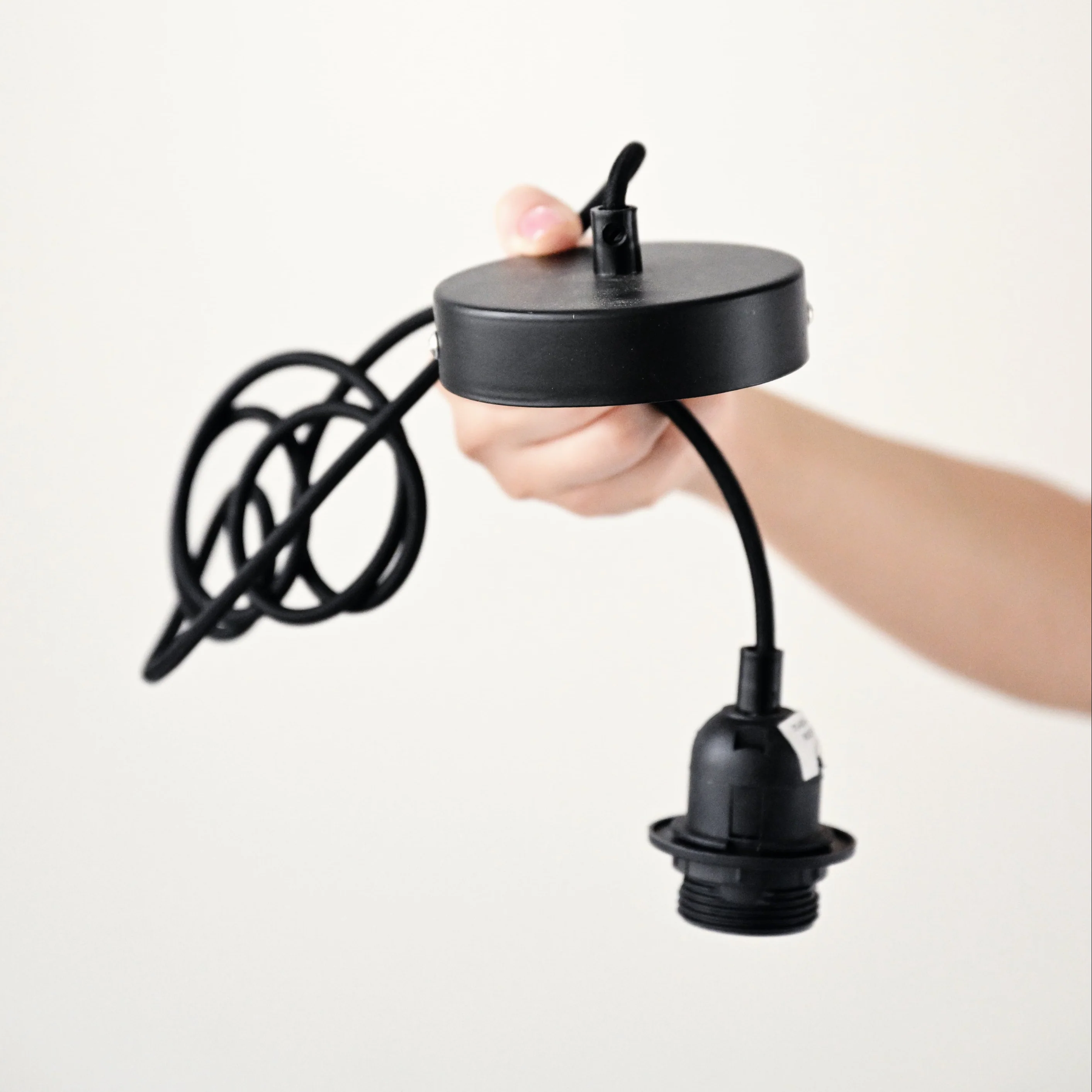 Bola Pendant Lampshade Black - Image 4