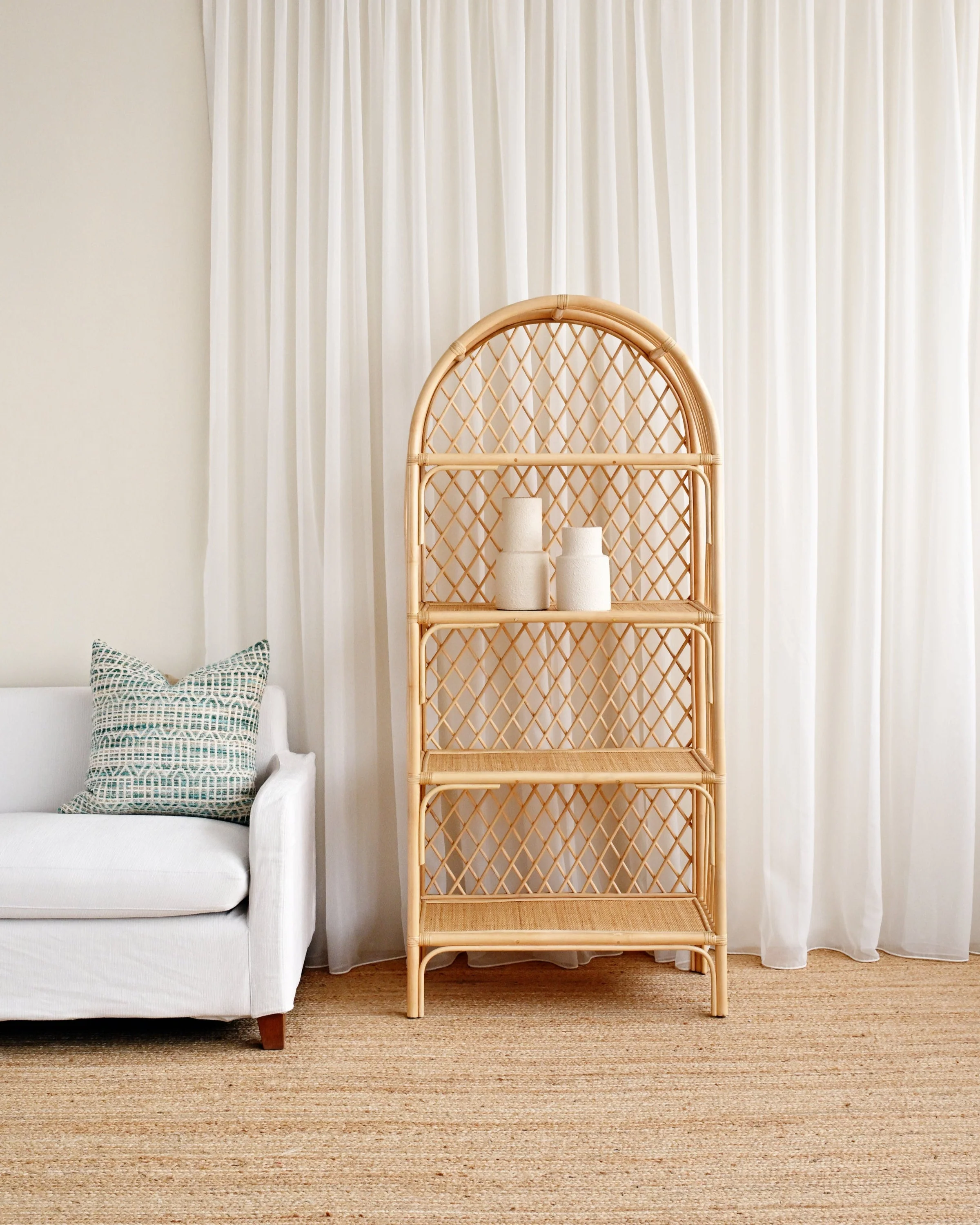 Natural Bungalow Bookshelf