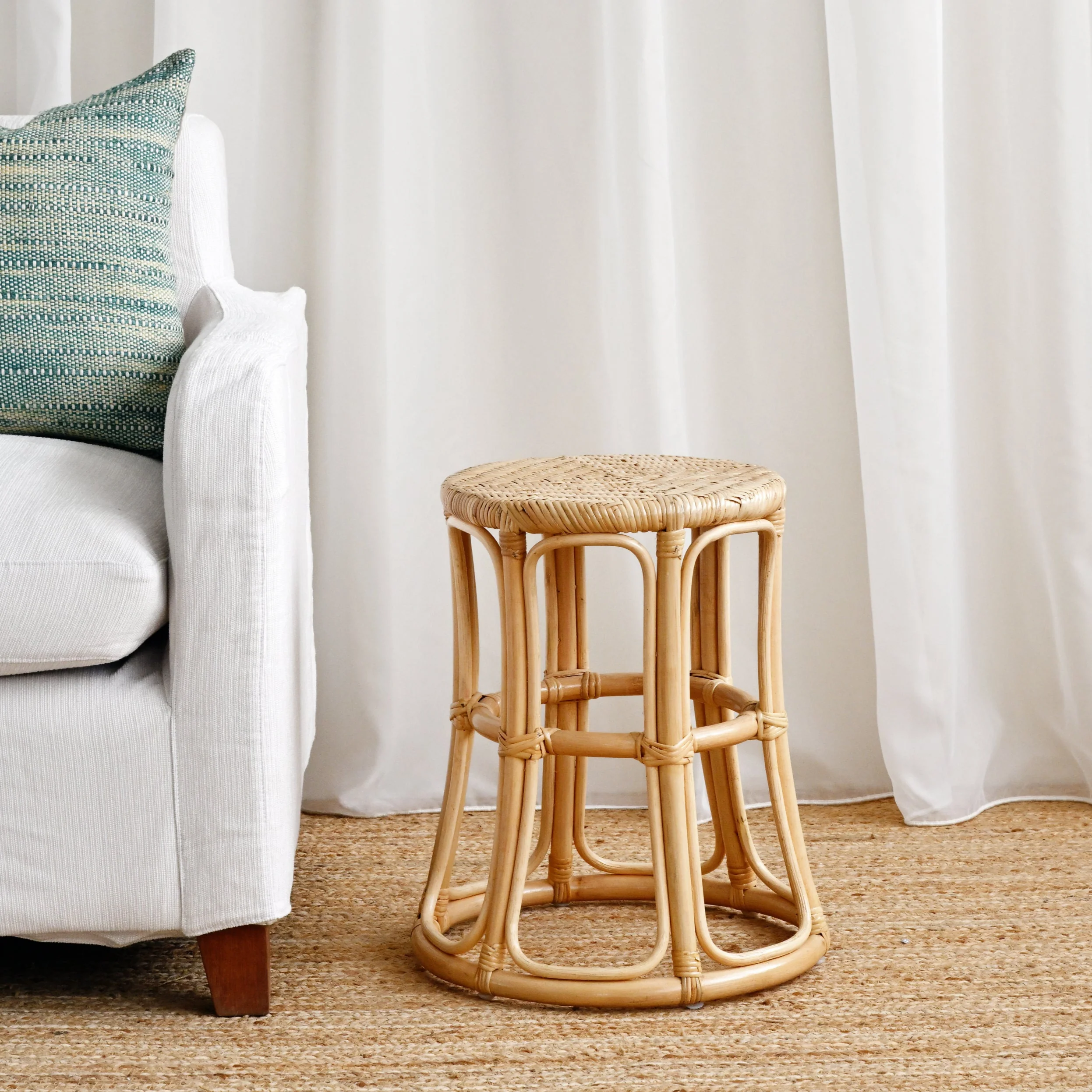 Bungalow Rattan Stool