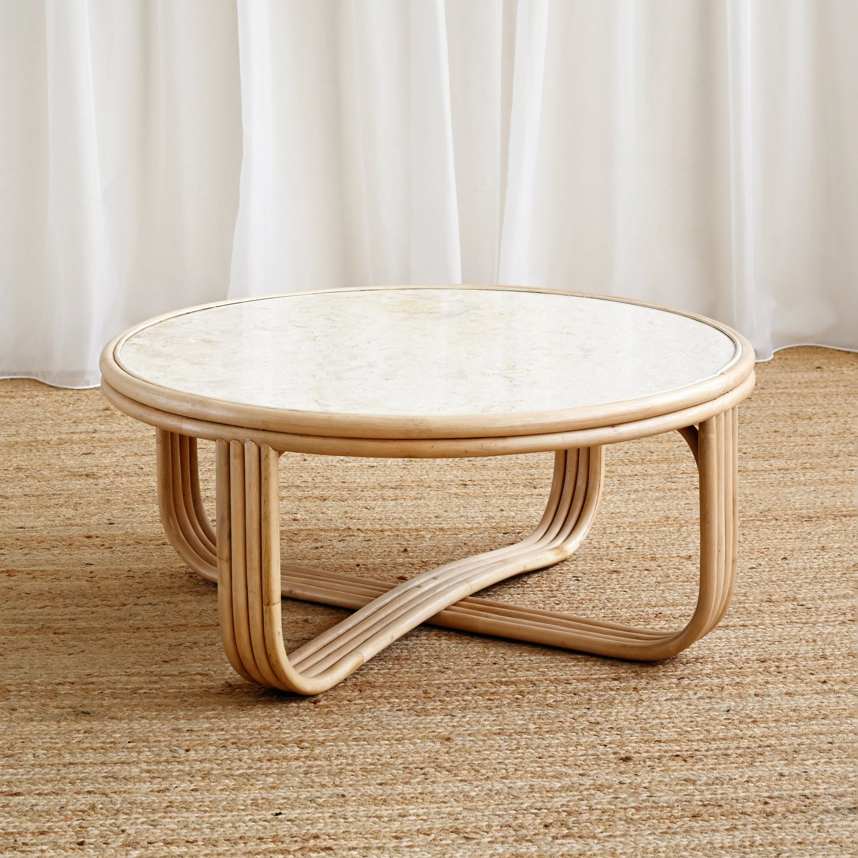 Cali Rattan Coffee Table