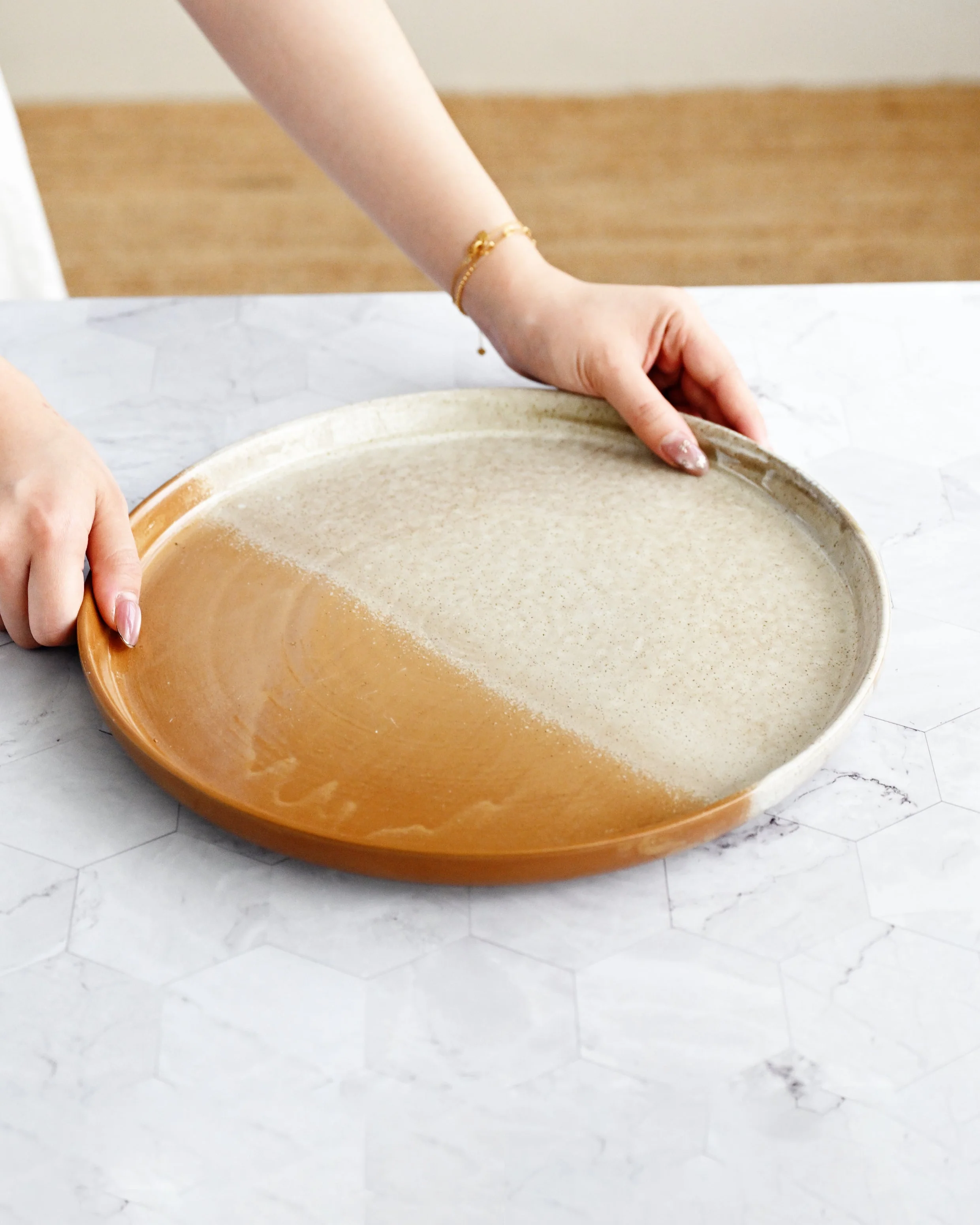 Dahlia Serving Plate