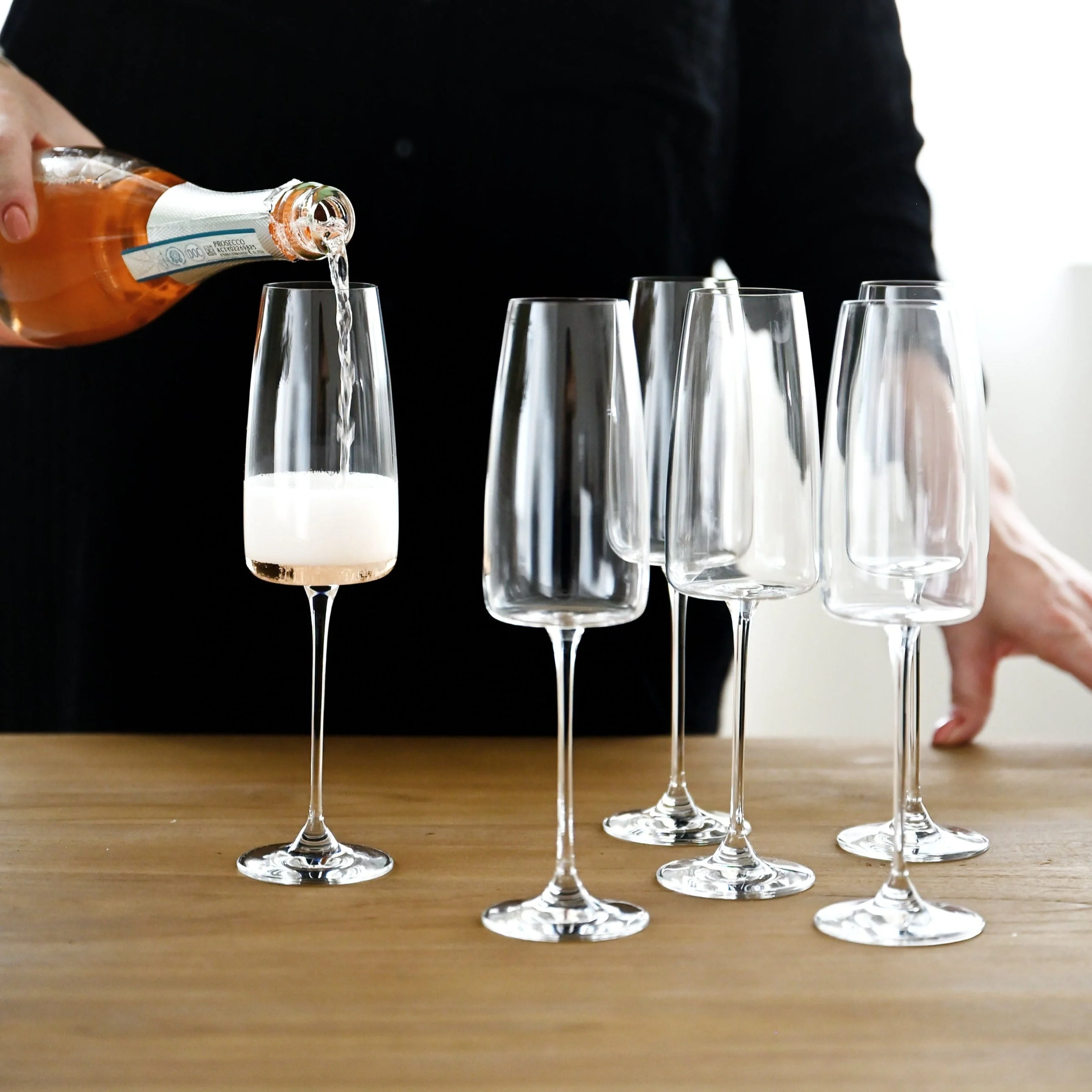 Epicure Champagne Glass - Set of 6 - Image 3