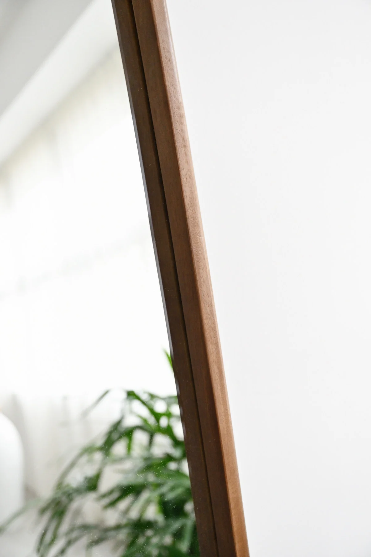 Exotic Wood Mirror - Natural - 60cm x 200cm - Image 5