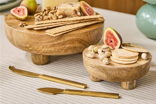 Forge 3pc Cheese Set - Matte Gold - Image 3