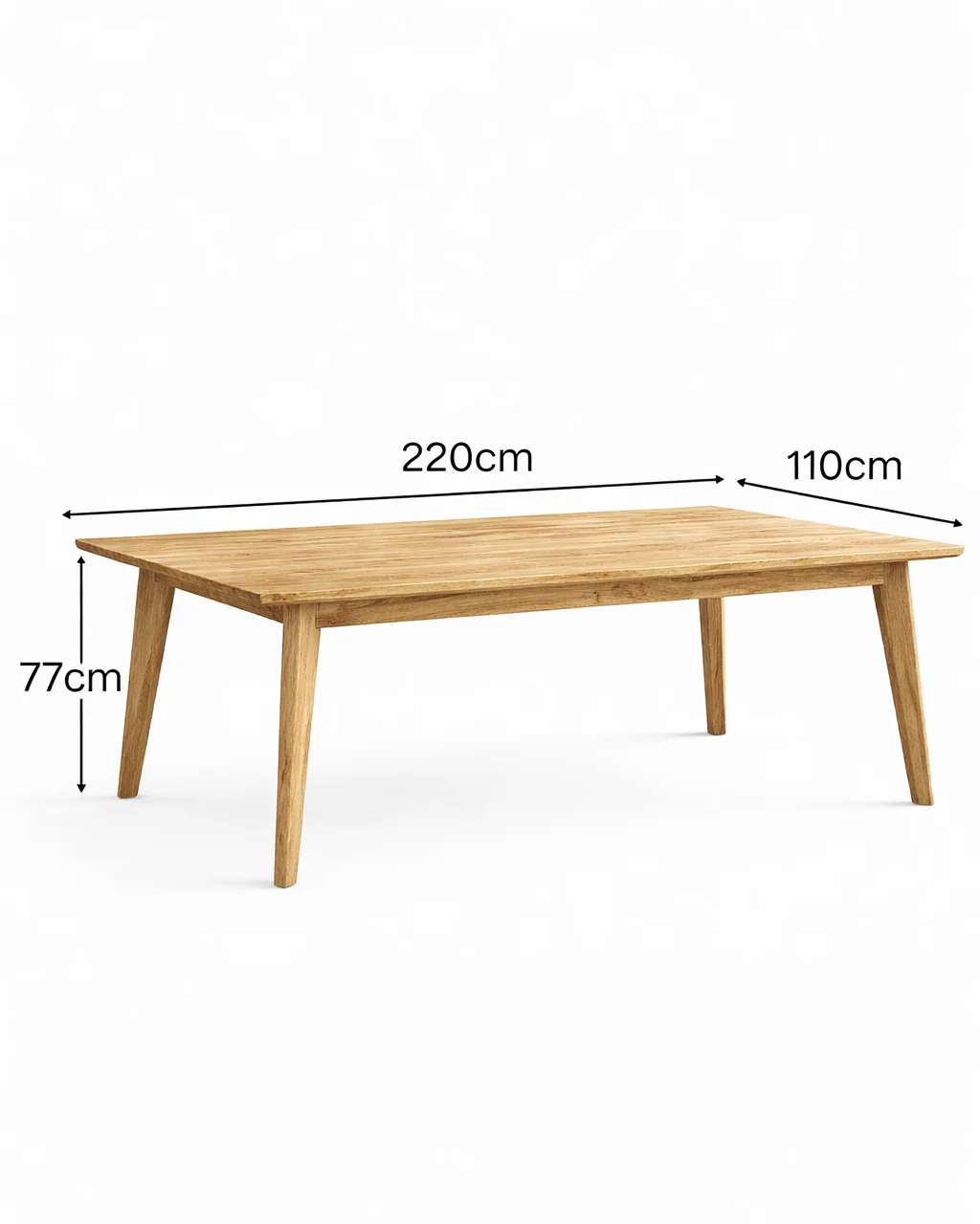Gili Dining Table - Natural - Image 16
