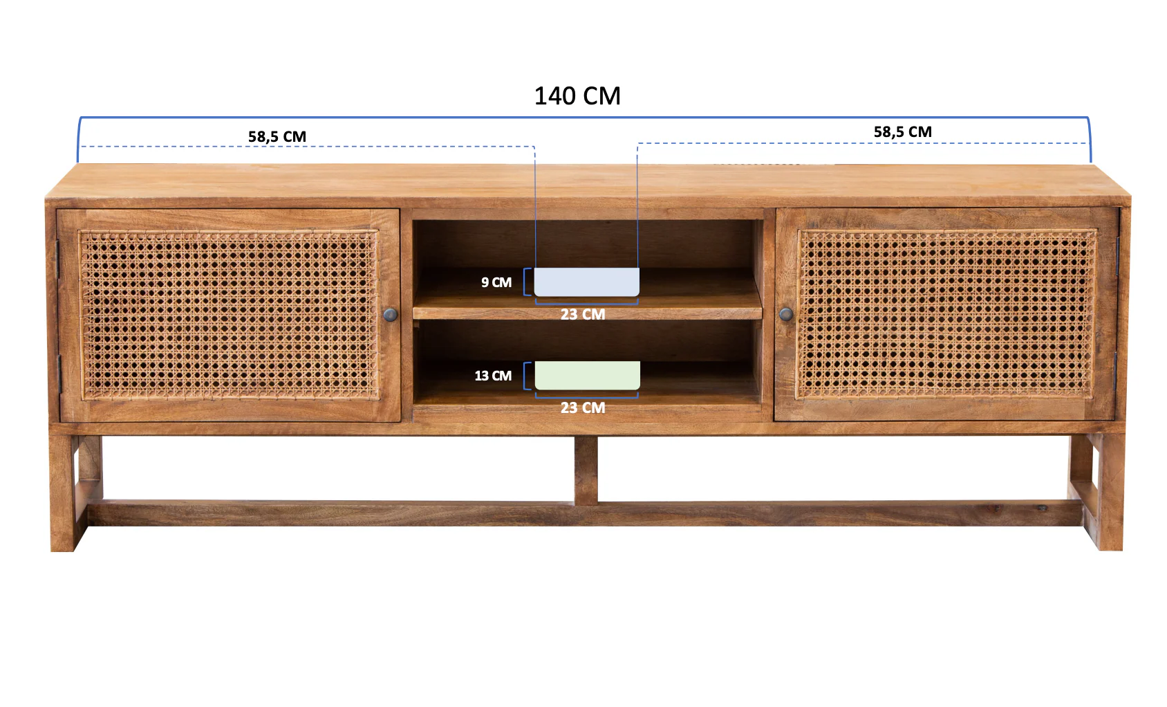 Gili TV Console - Natural - Image 11