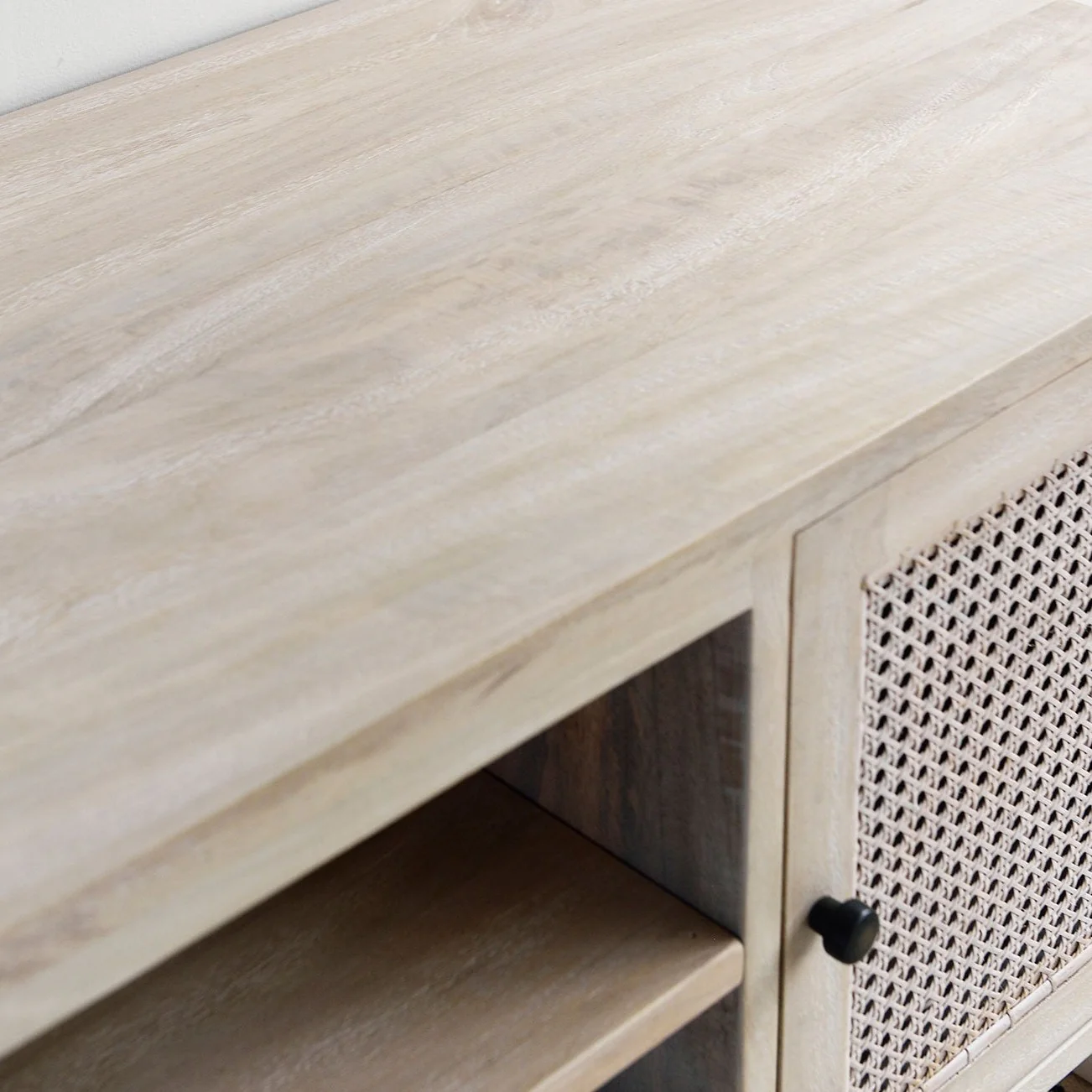Gili TV Console - White Wash - Image 4