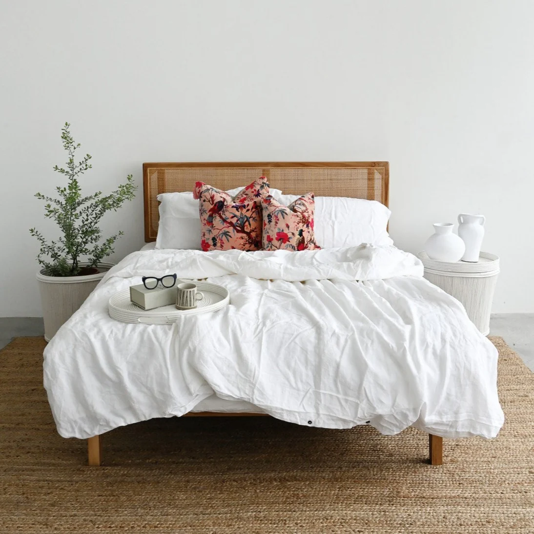 Havana Bed - Teak & Rattan - Image 13