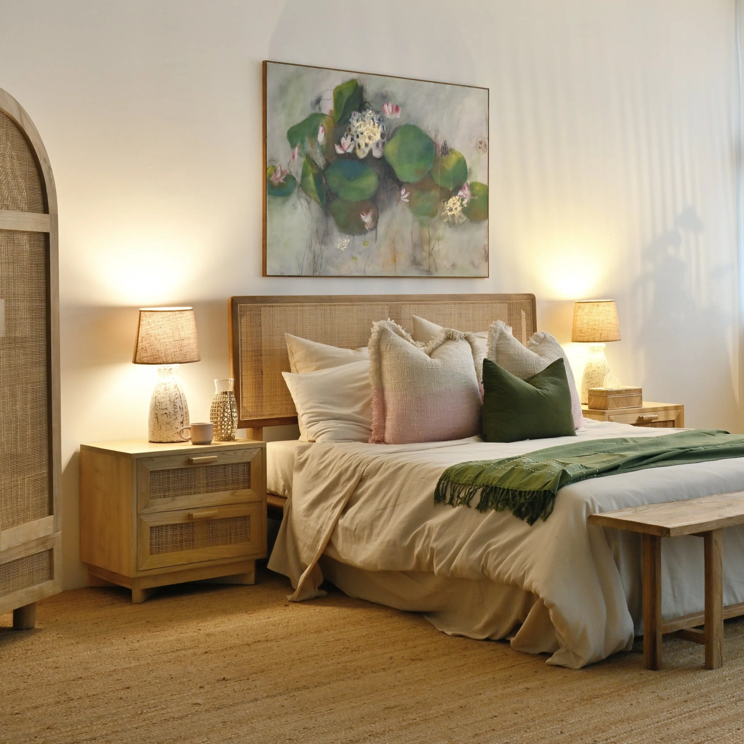 Havana Bed - Teak & Rattan - Image 21