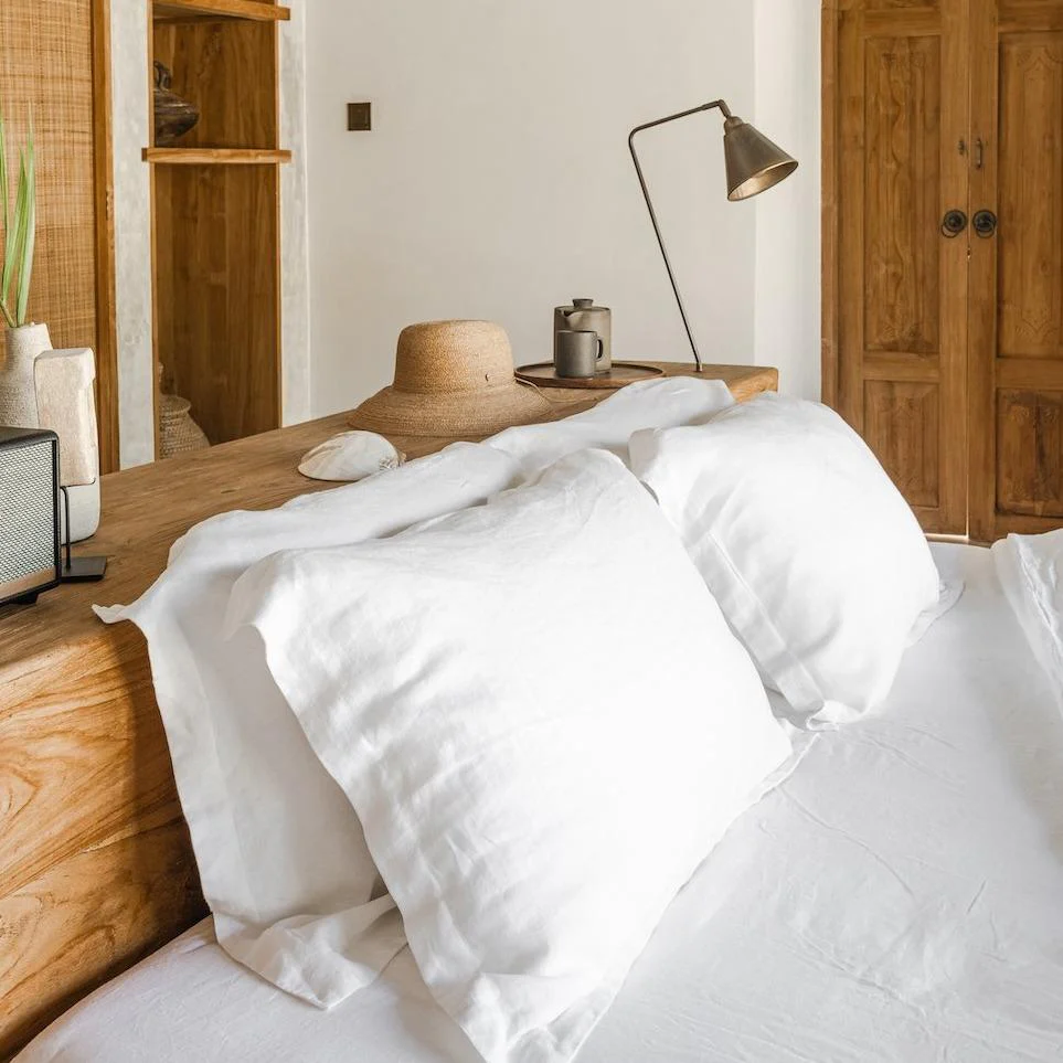 Heveya Linen Duvet Sheet - Queen - Image 3