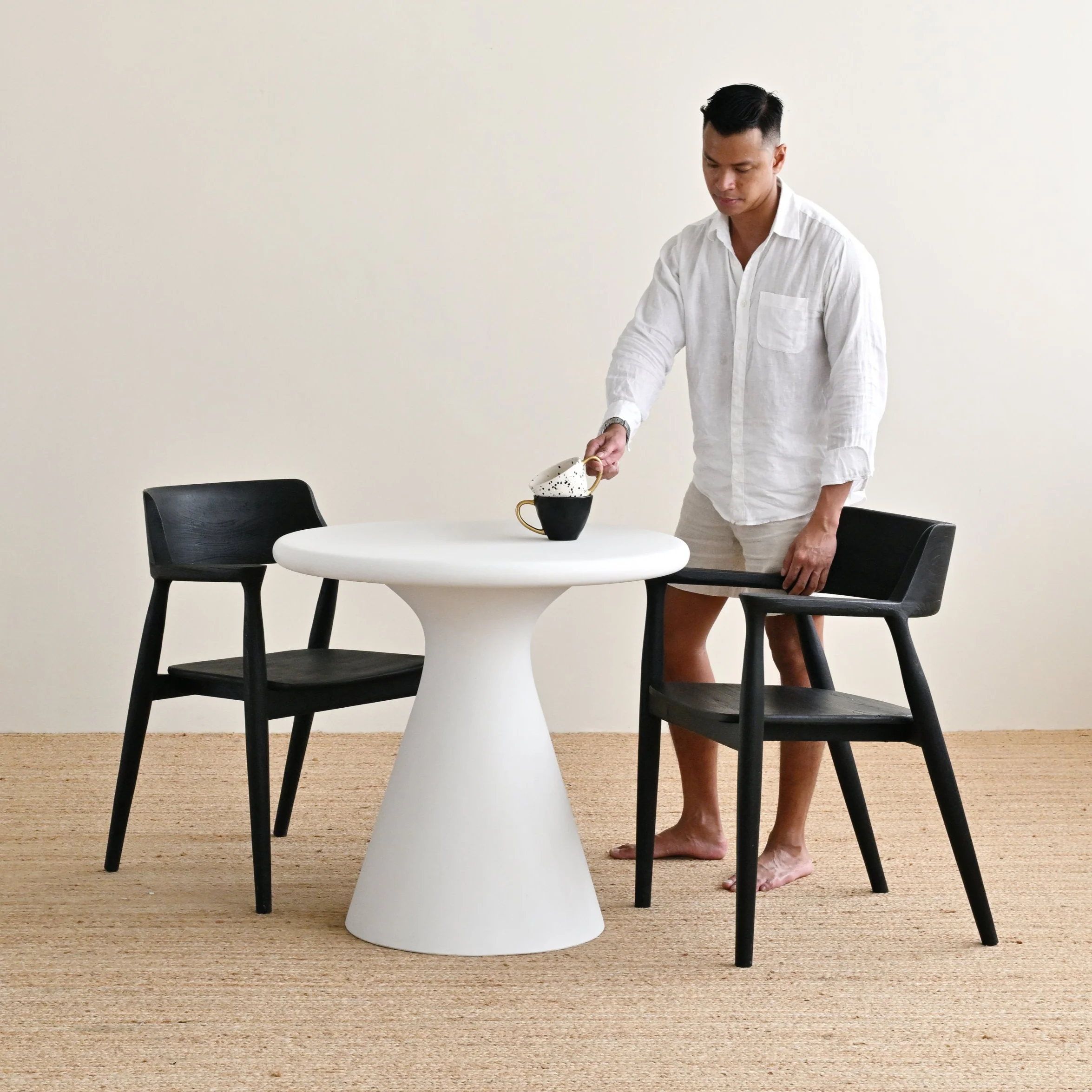 Hiro Dining Chair - Black - Image 4