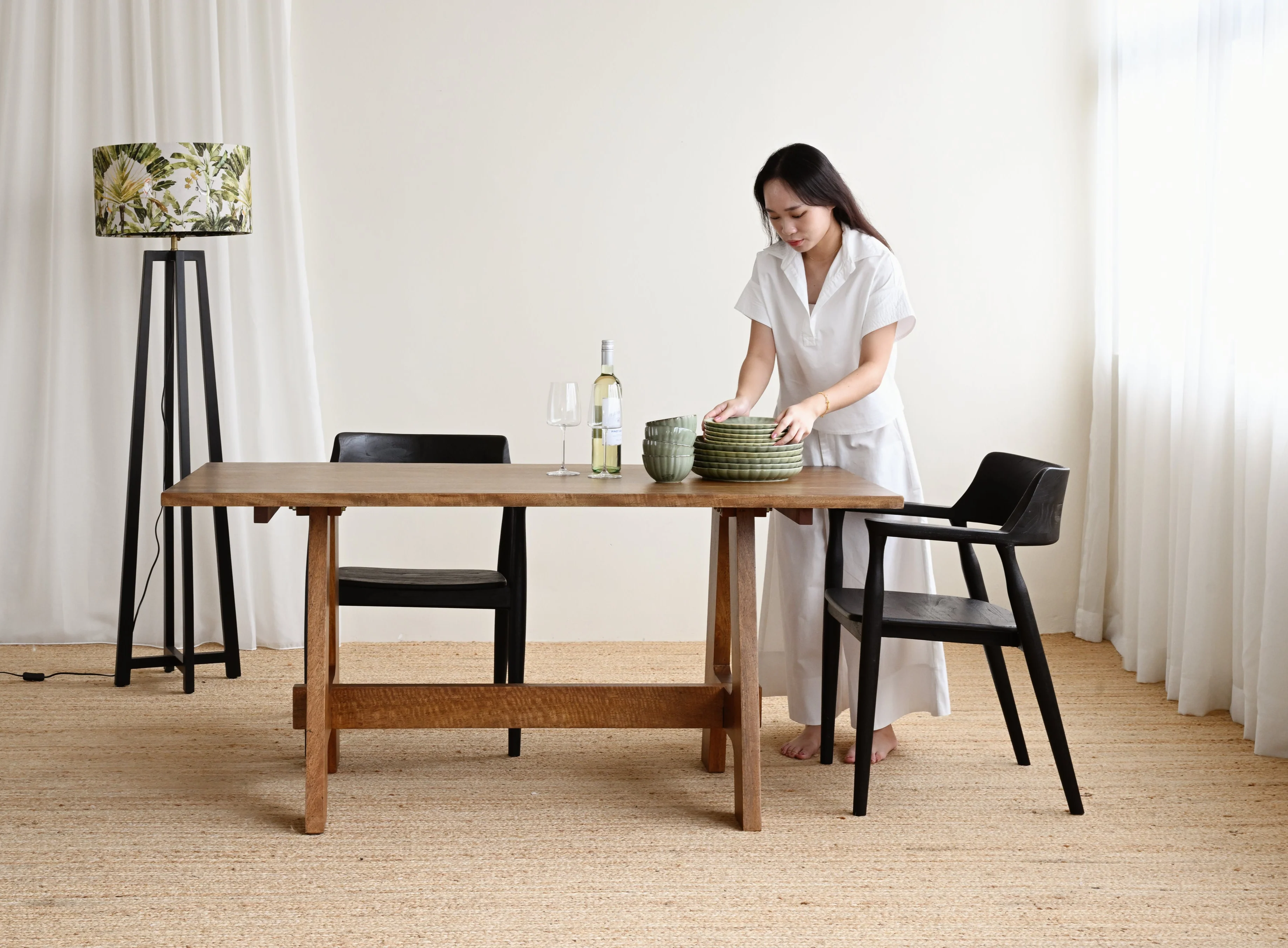 Hiro Dining Chair - Black - Image 5