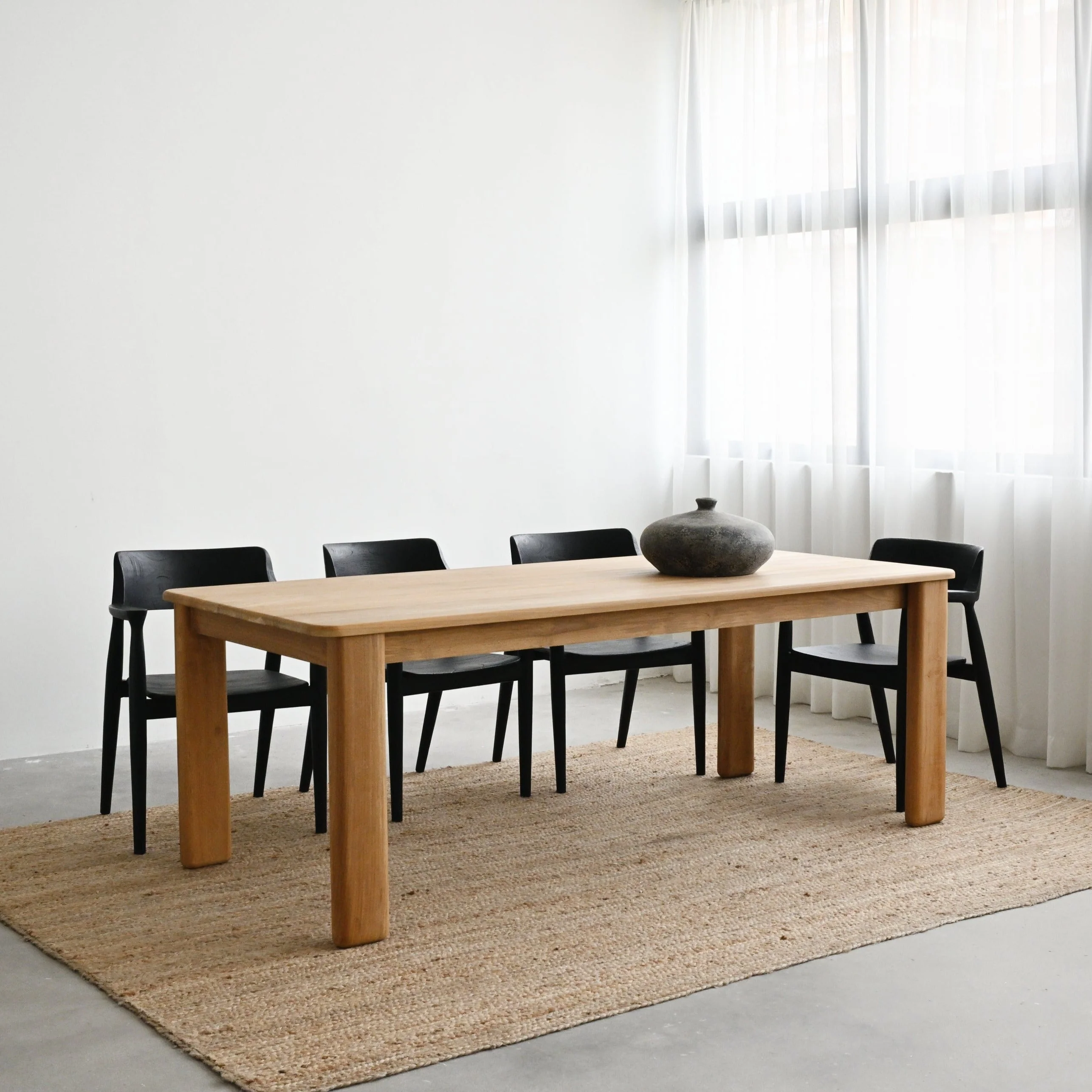 Hiro Dining Chair - Black - Image 6