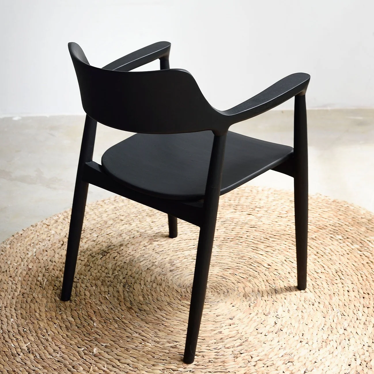 Hiro Dining Chair - Black - Image 7