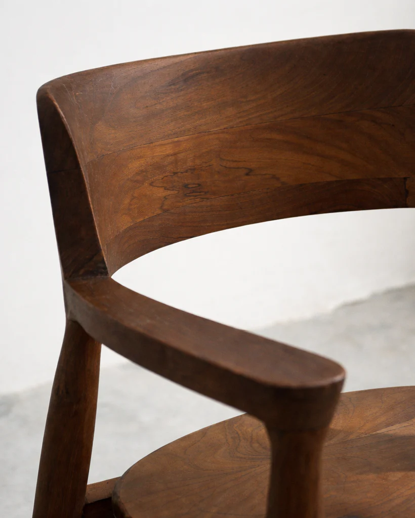 Hiro Dining Chair - Dark Teak - Image 3