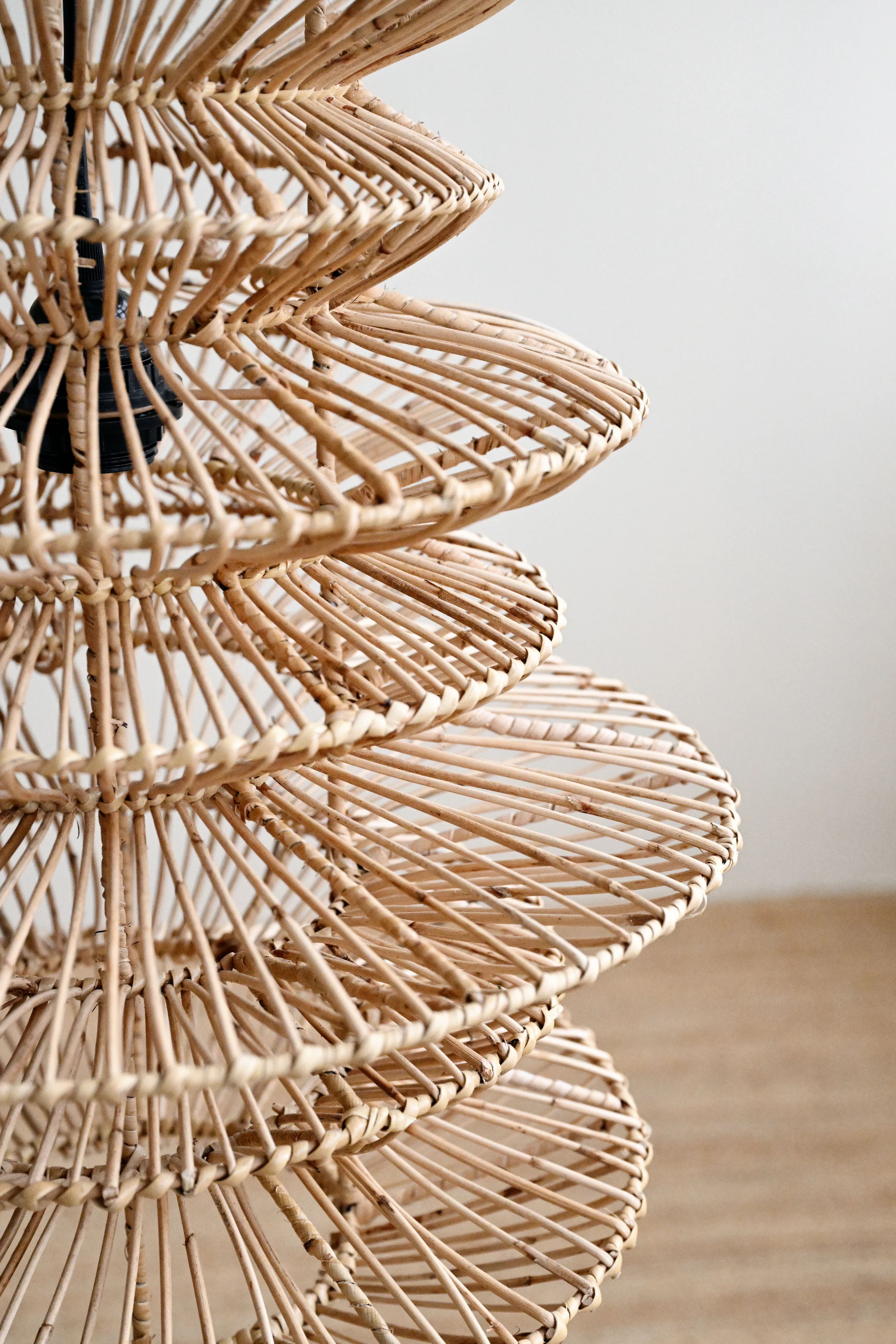 Hive Rattan Pendant Lamp - Image 7