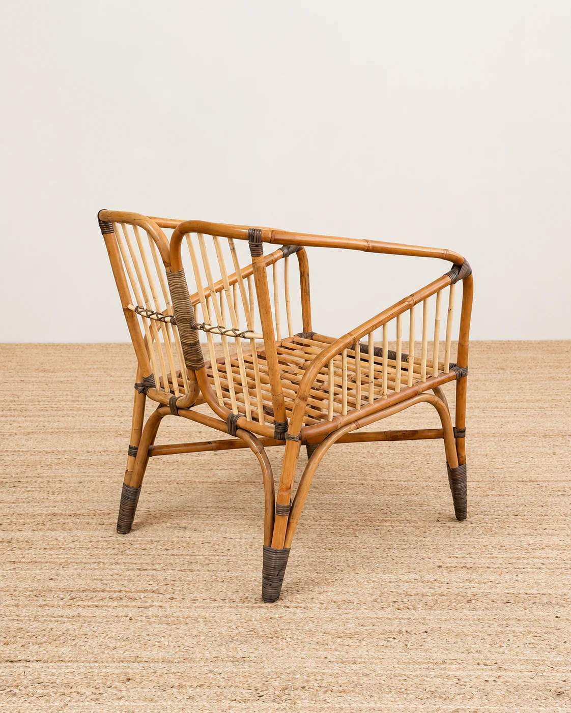 Insel Rattan Arm Chair - Dark Rattan - Image 6
