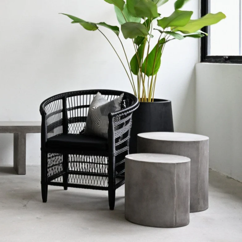 Ito Concrete Side Table - Grey - Image 8