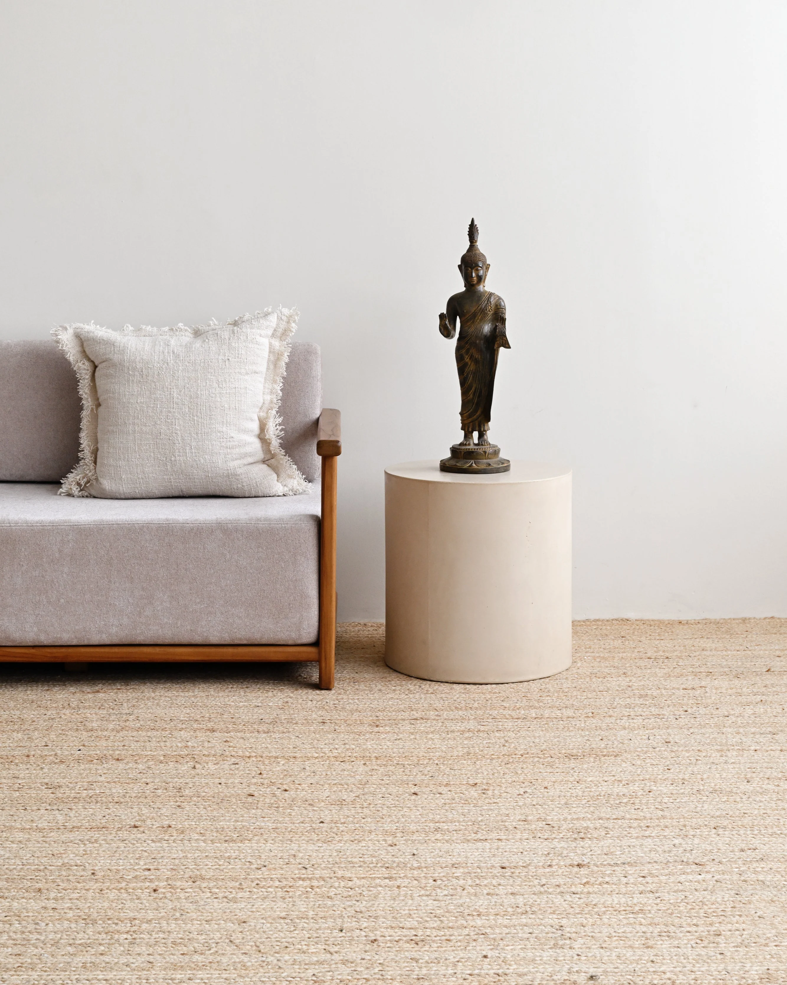 Ito Concrete Side Table - Beige - Image 7