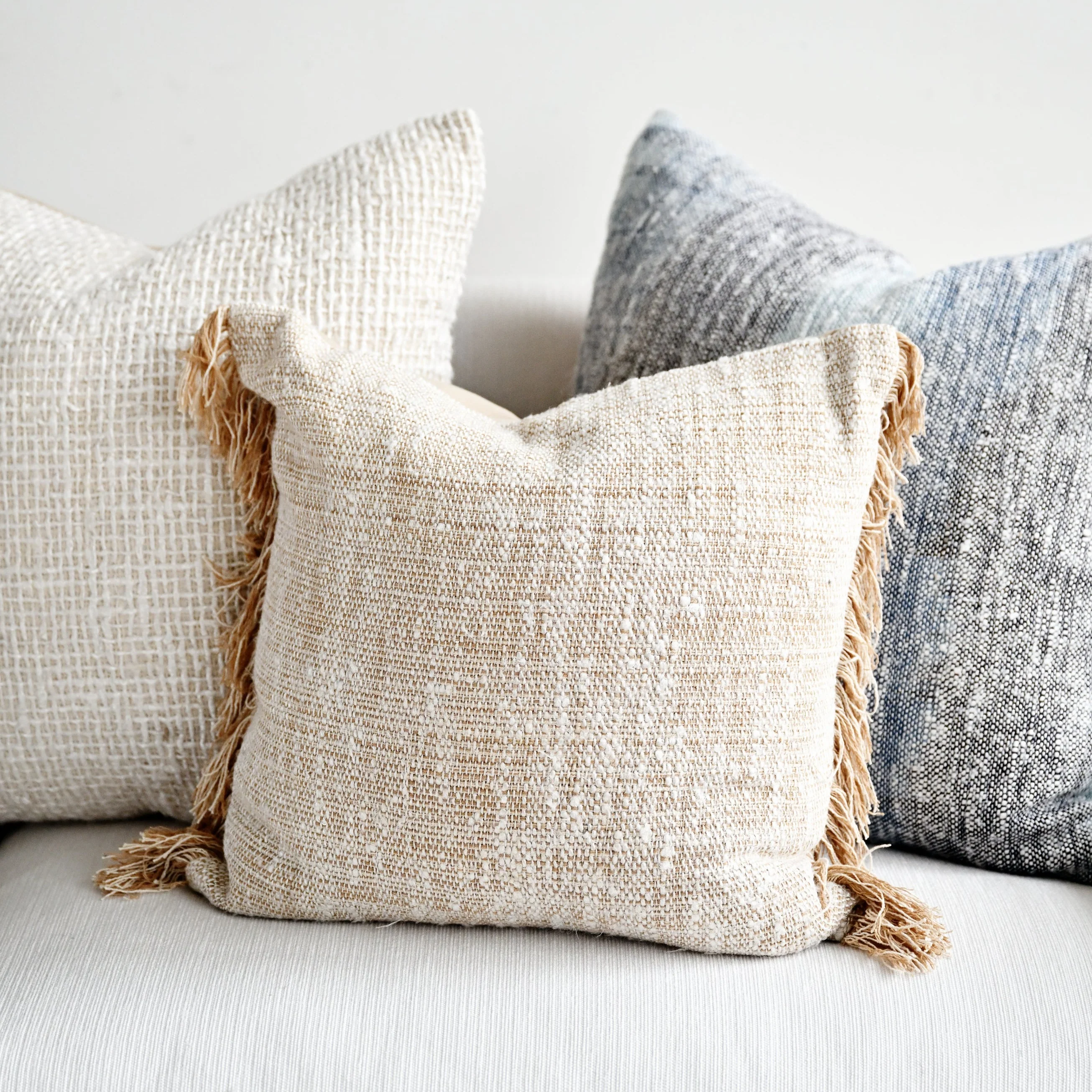 Kaeya Blue Cushion Cover - 55cm x 55cm - Image 5