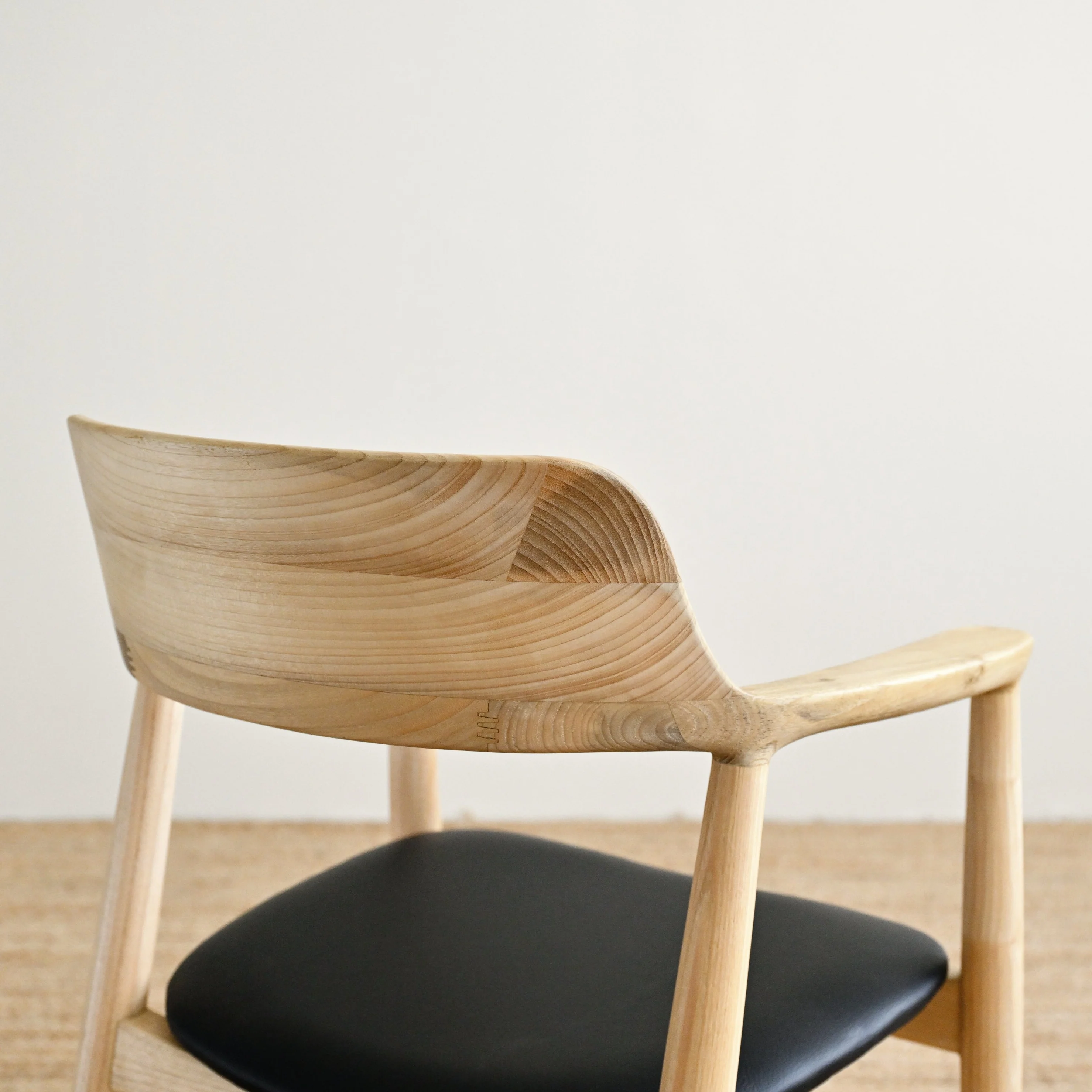 Kennedy Dining Chair With Black Seat - Image 9