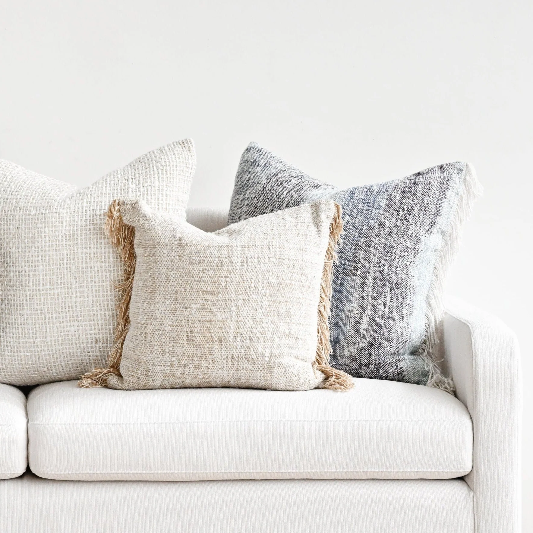 Kimaya Ivory Cushion Cover - 45cm x 45cm - Image 3