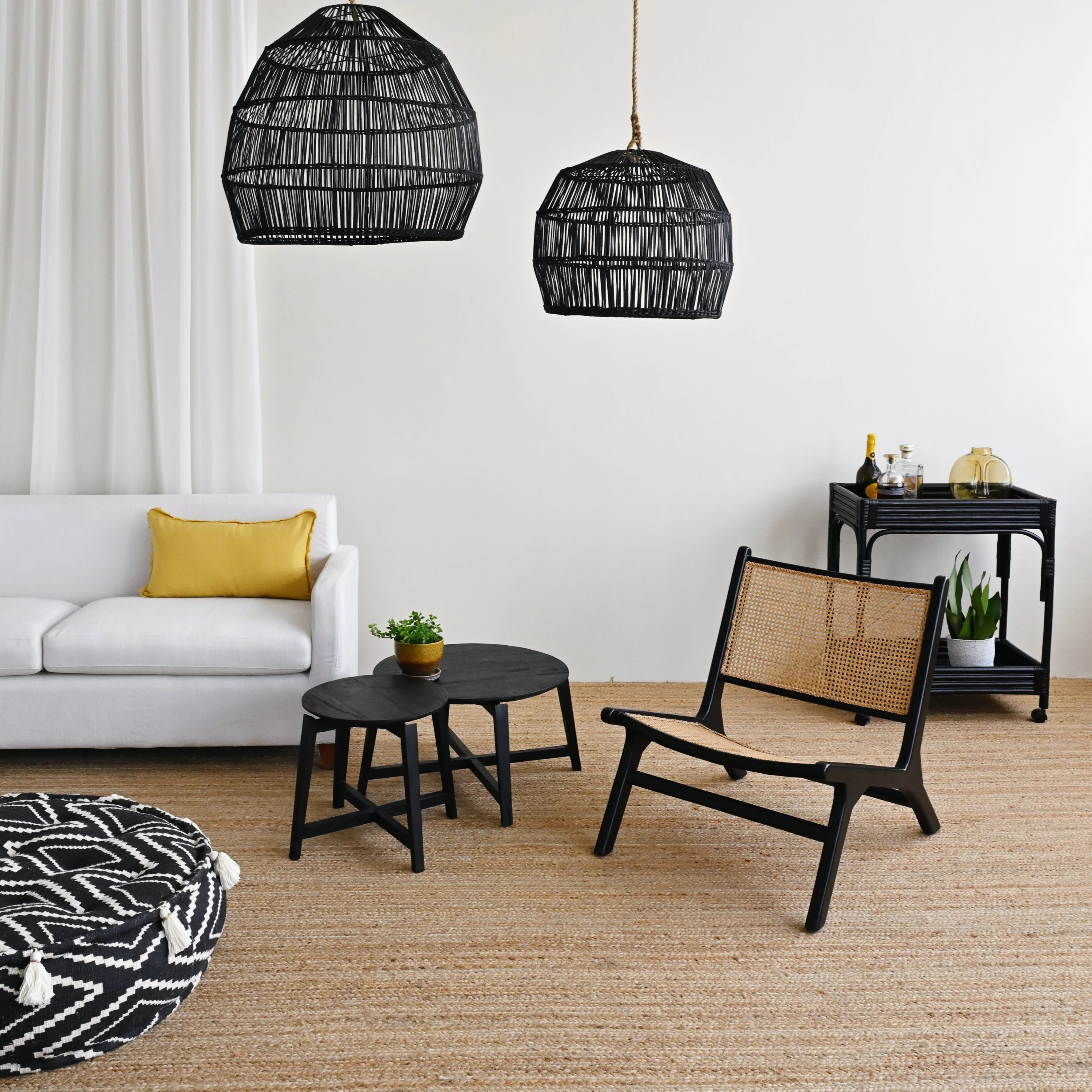 Komodo Lounge Chair - Black - Image 8
