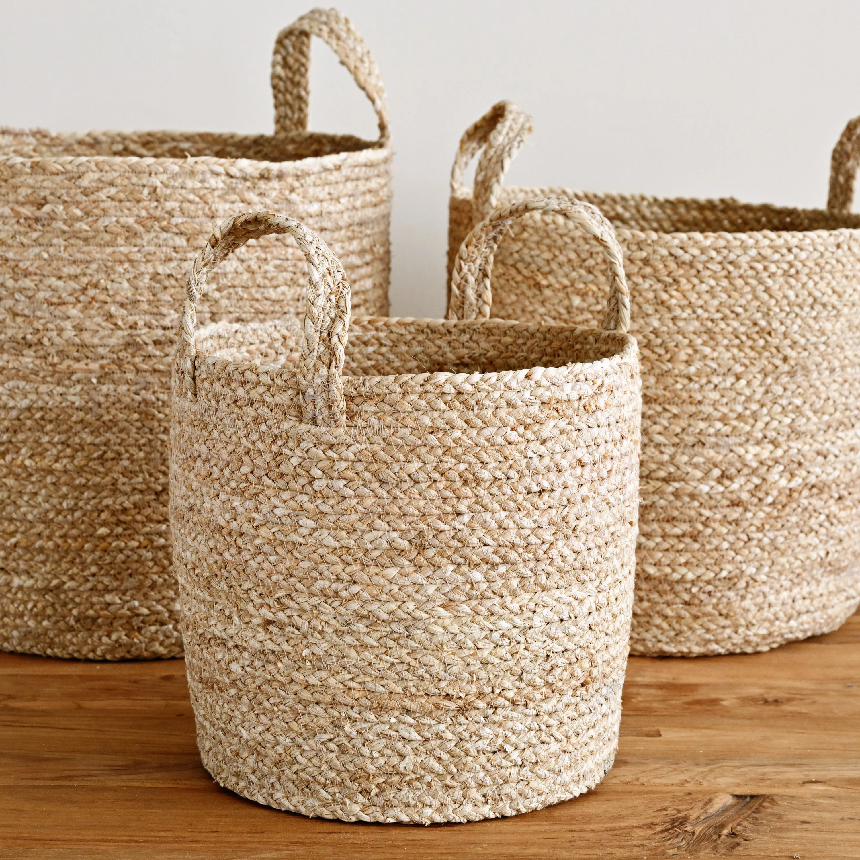 Lagoon Natural Storage Basket - Image 3