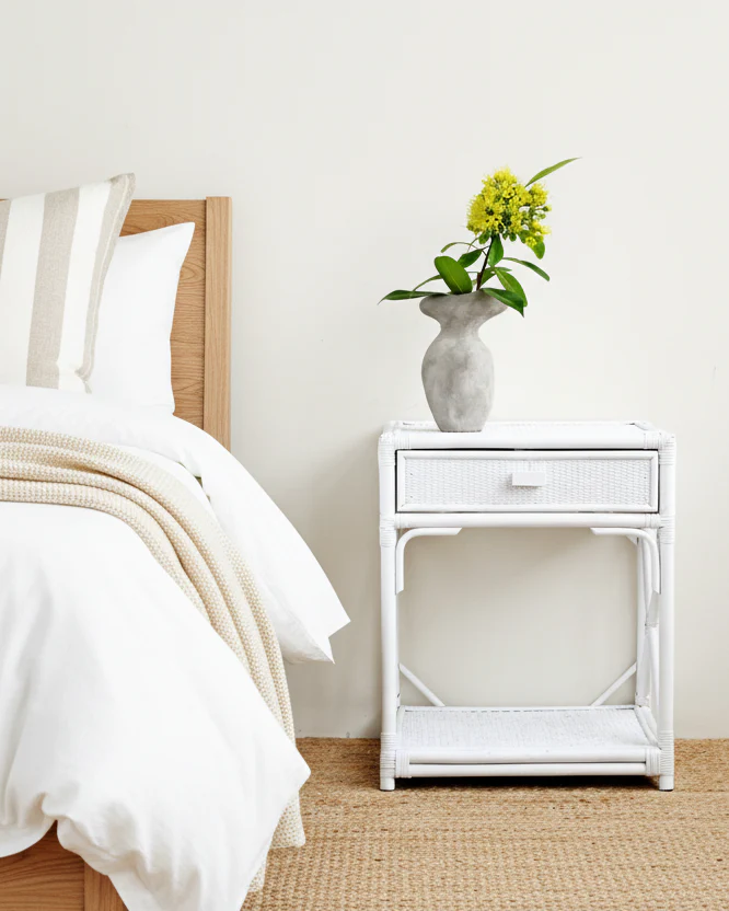 Laguna Rattan Bedside Table - Image 23