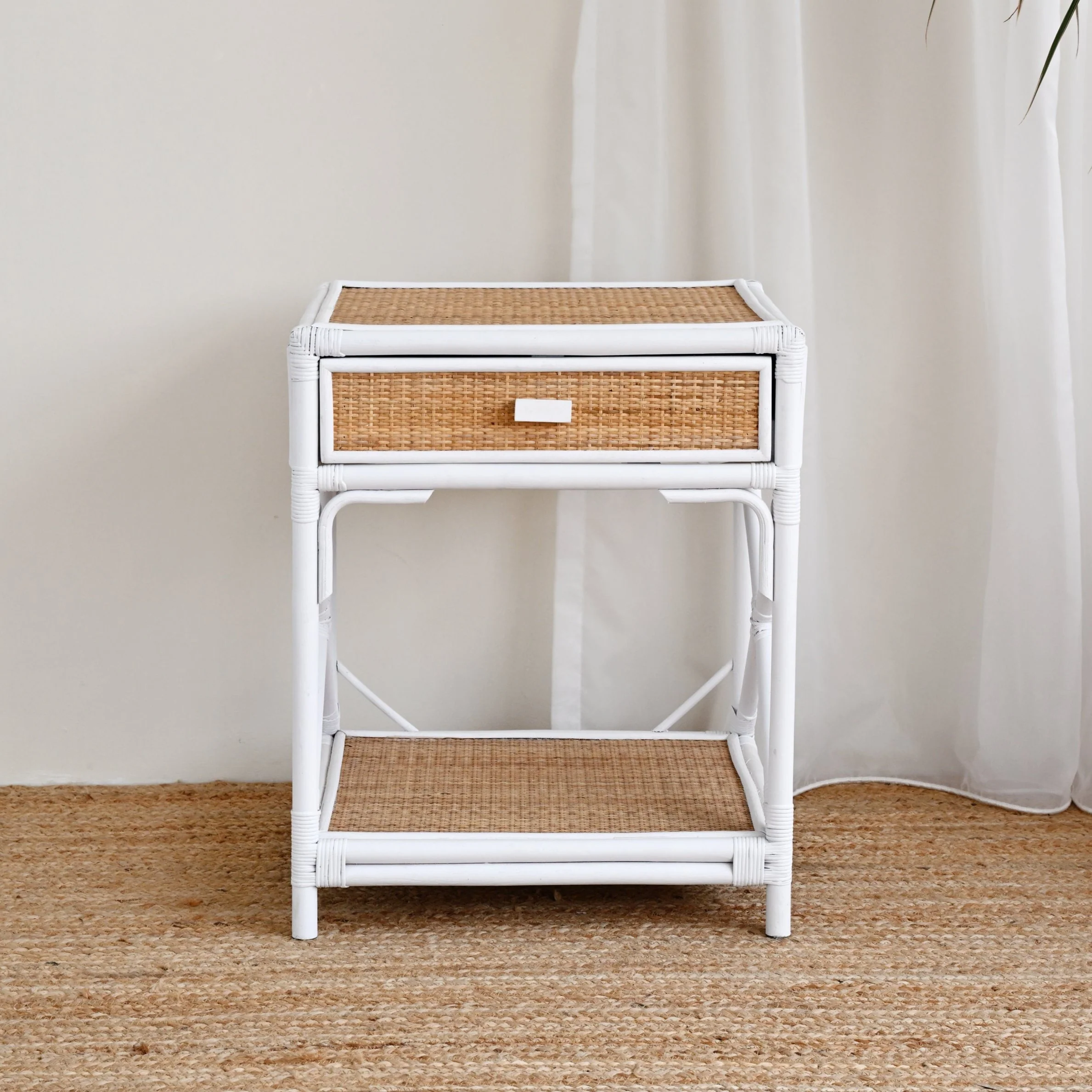 Laguna Rattan Bedside Table - Image 9