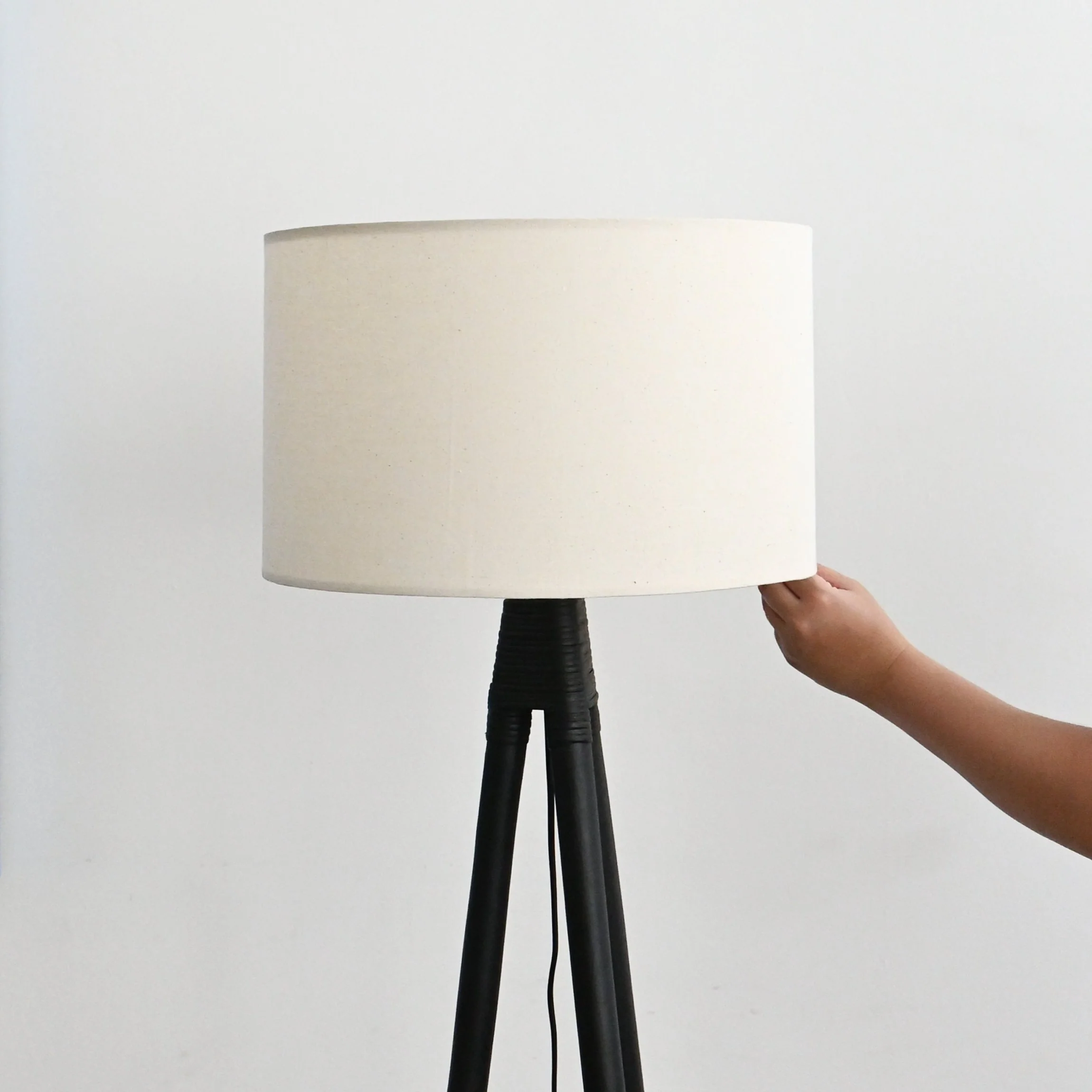 Lime Standing Lamp - Black - Image 3