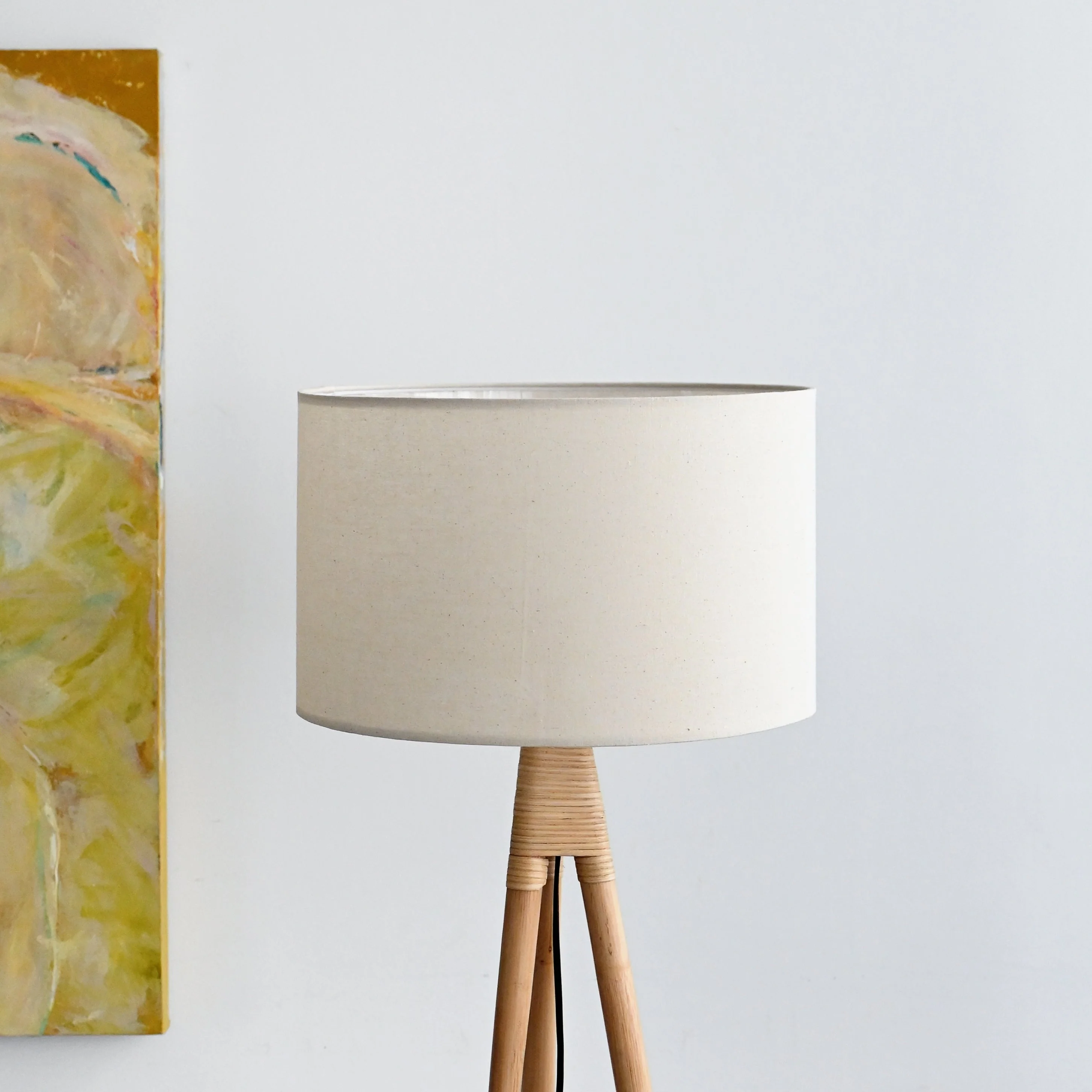 Lime Standing Lamp - Natural - Image 10