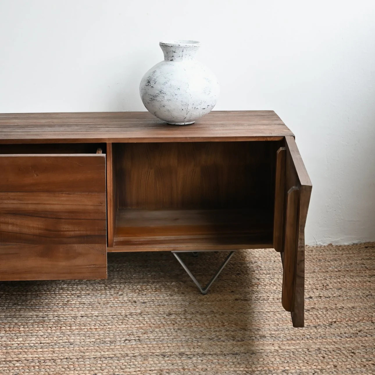 Lola TV Console - 180cm - Natural - Image 4