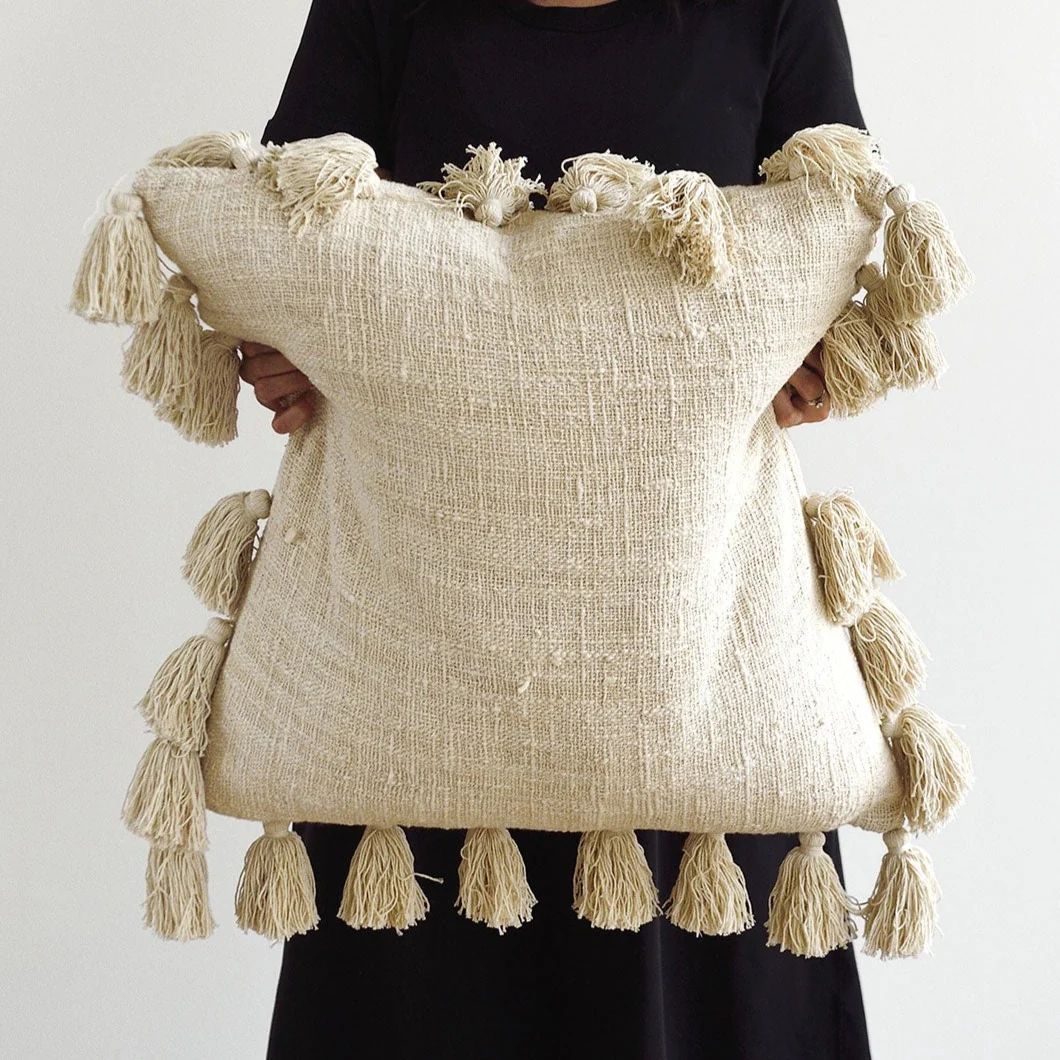 Luxe Tassel Cushion Cover - 55cm x 55cm