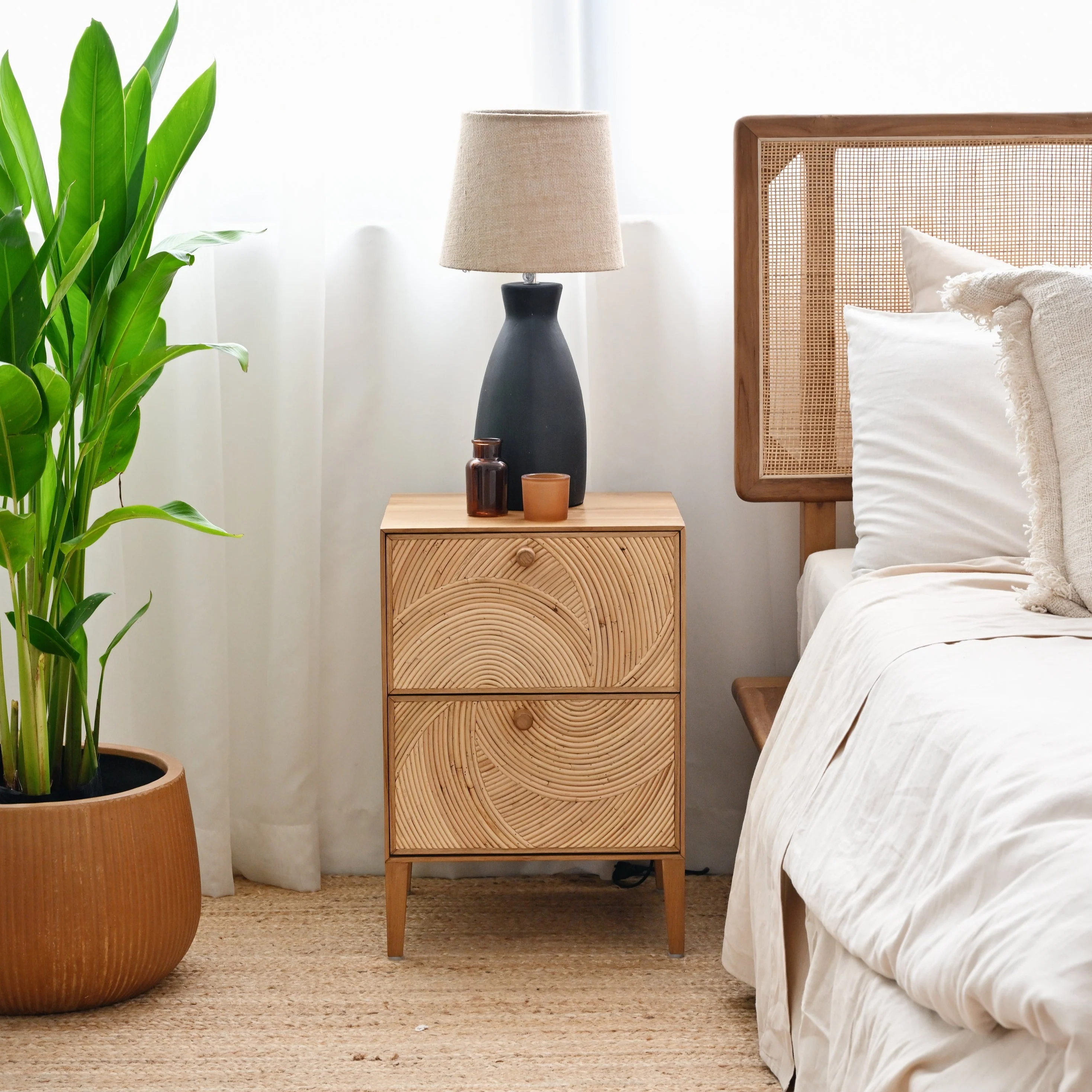 Malibu Bedside Table - Image 10