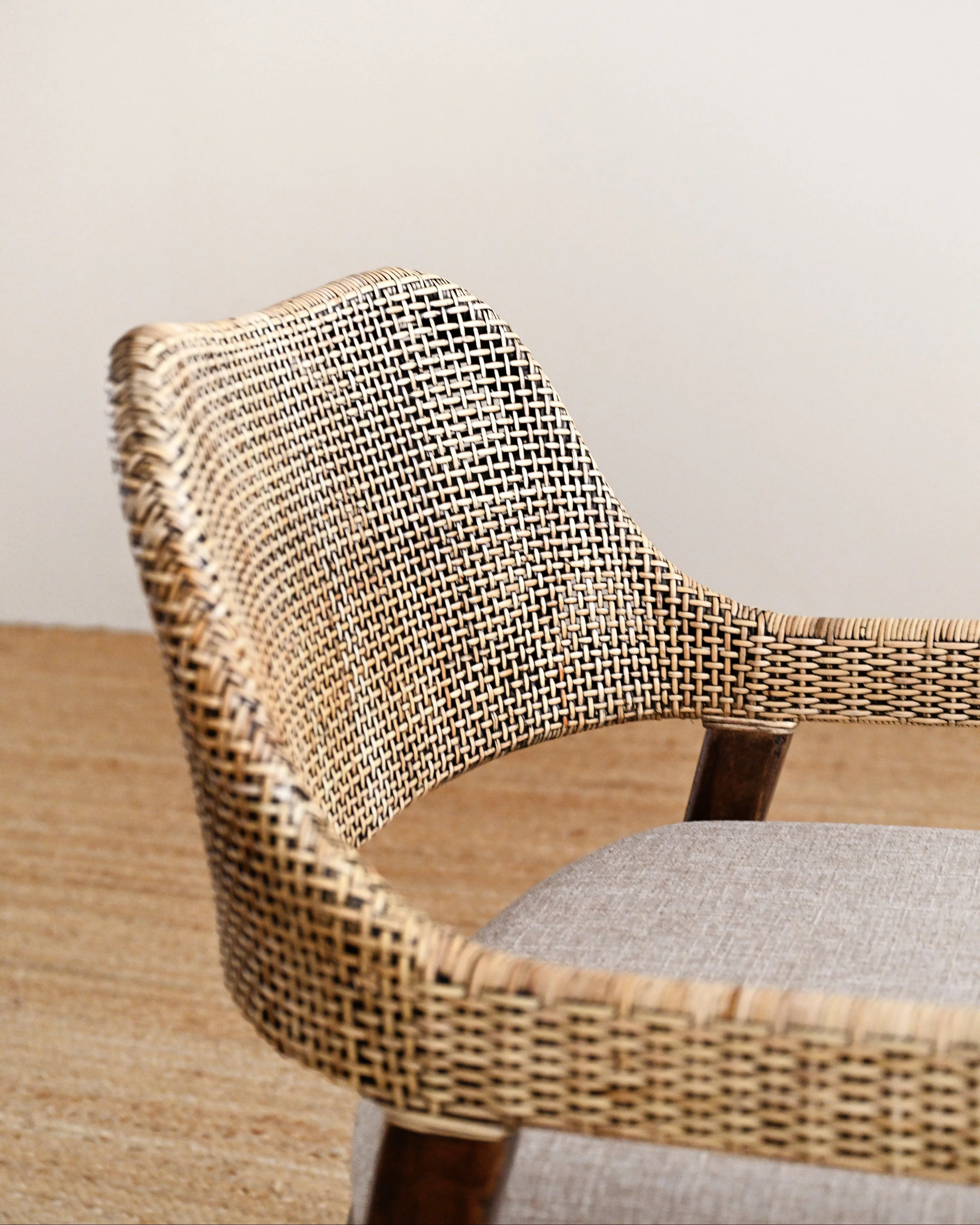 Maluku Mindi Dining Chair - Black Shadow - Image 5