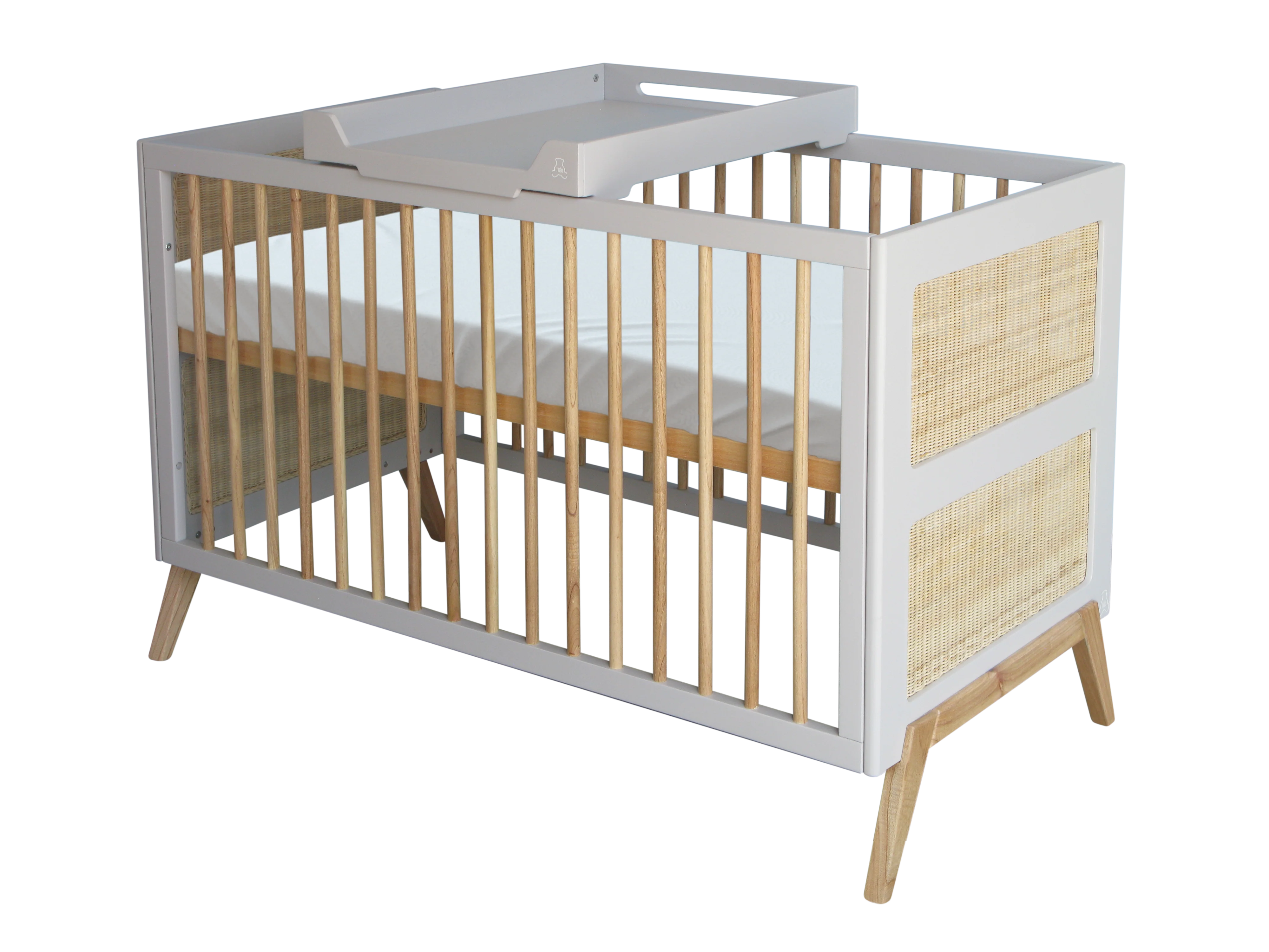 Marelia Baby Bed - White - Image 11